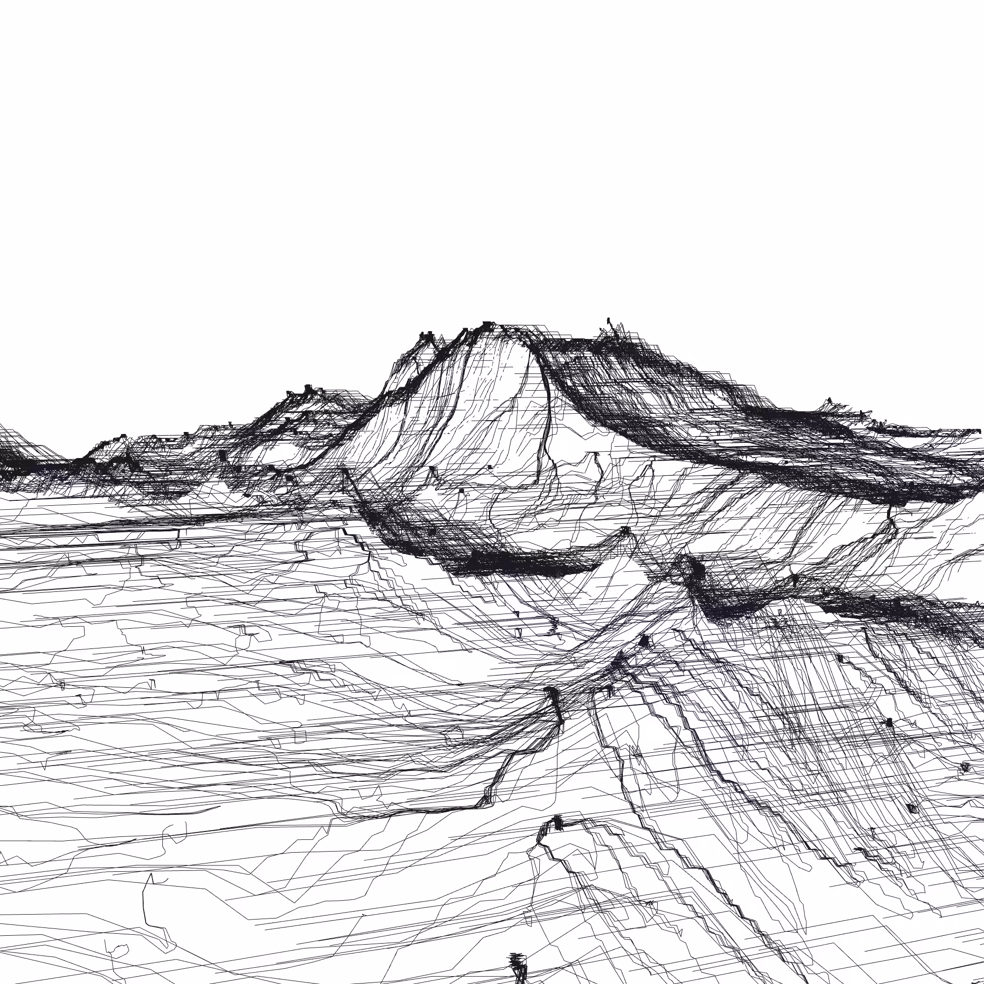 Ridge Scribbles #209