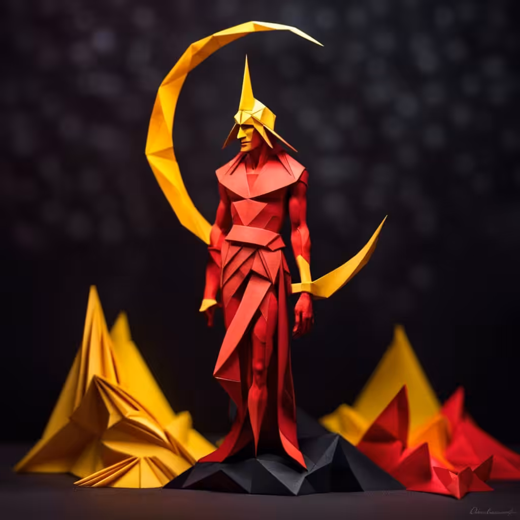 Origami Zeus