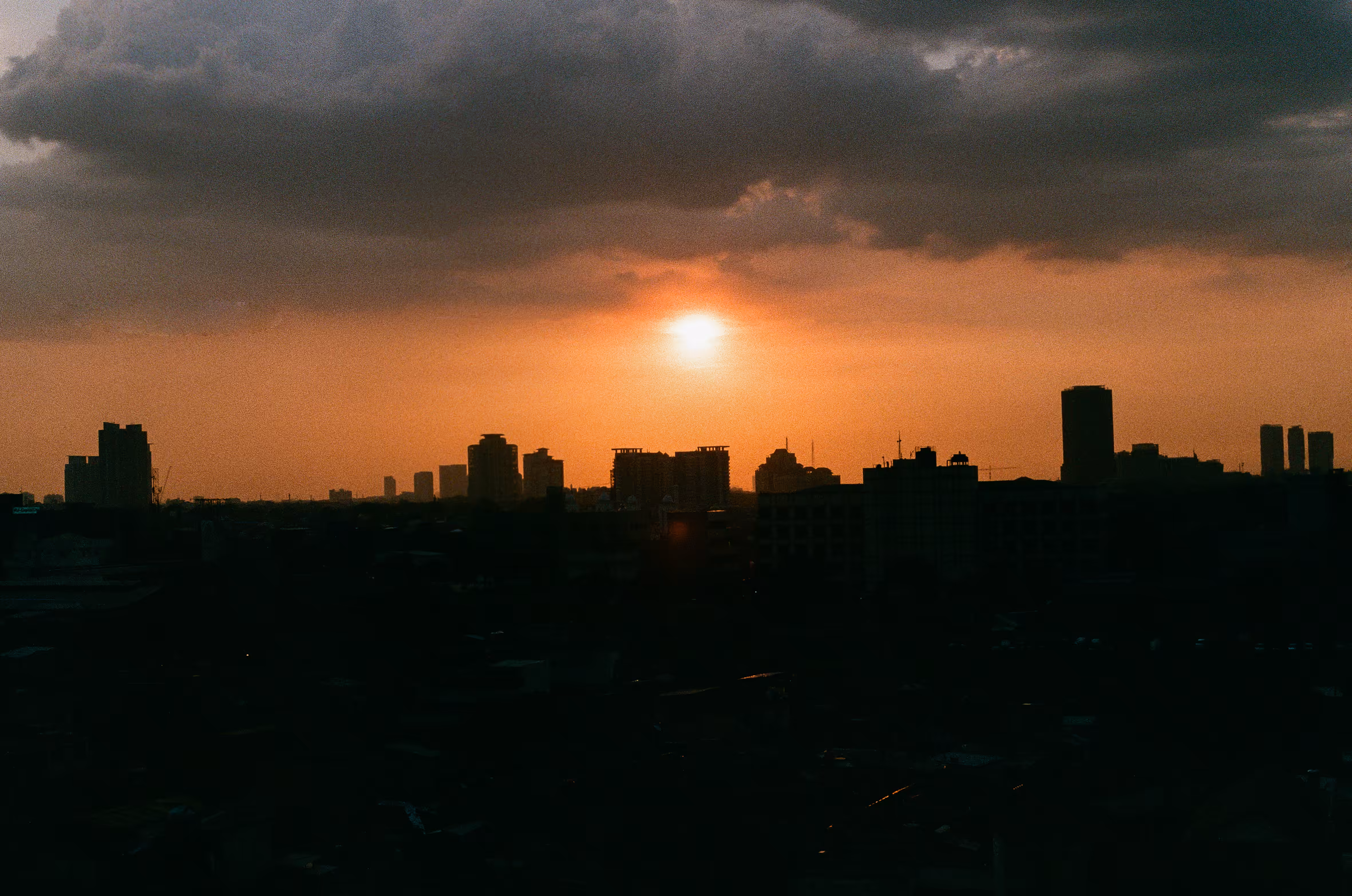 Sunset Over The Capital