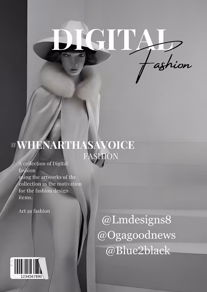 When art has a voice by @LMDesigns8, @Ogagoodnews and @Blue2black 