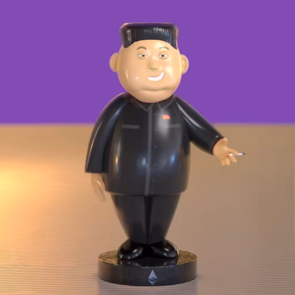 Kim Jong-un from "The Heads Of States" collection
