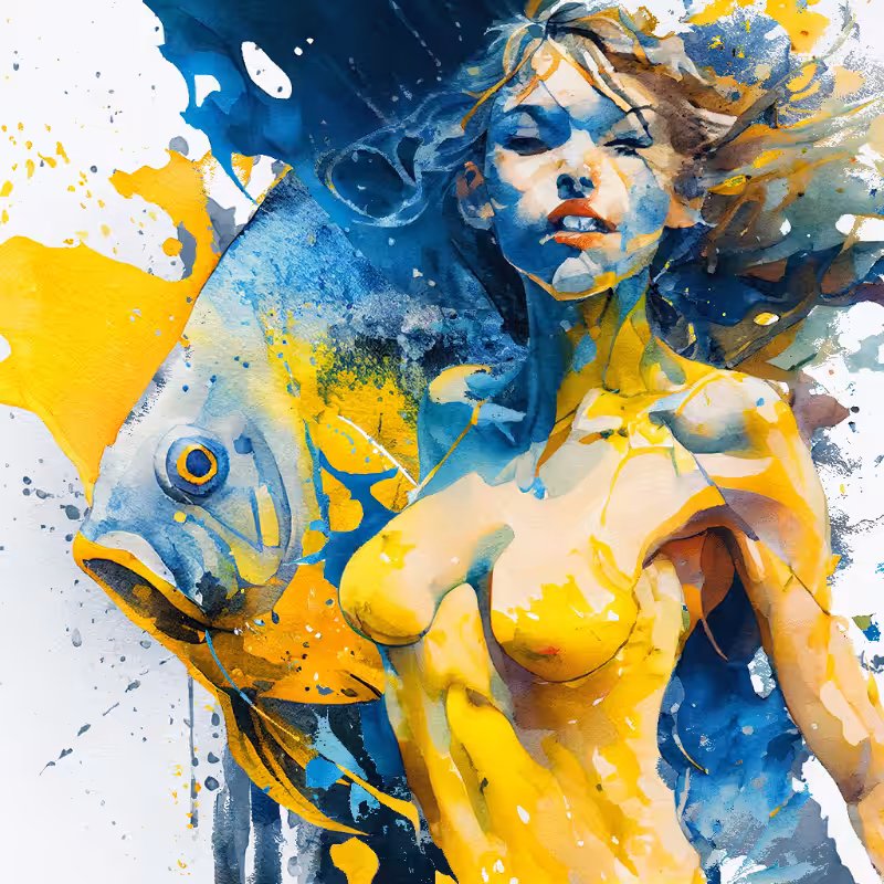Artemis and Fish #13