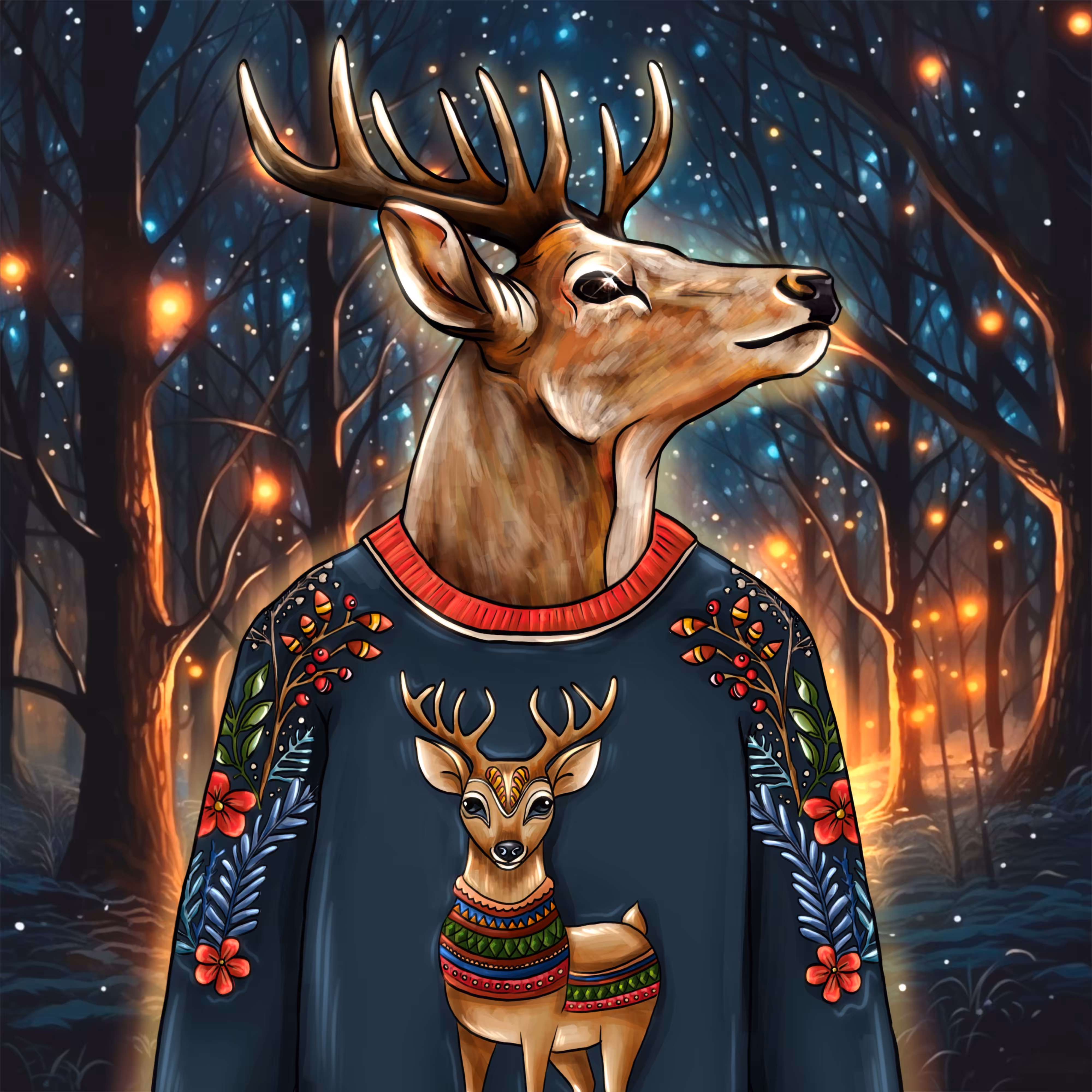 Happy Deer