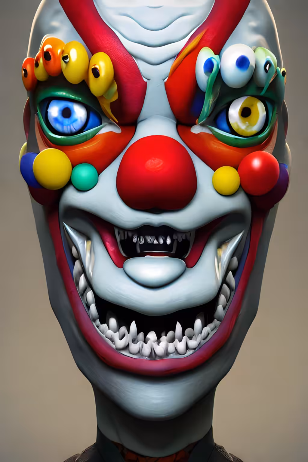 Distorted Faces: Distorted Face #15