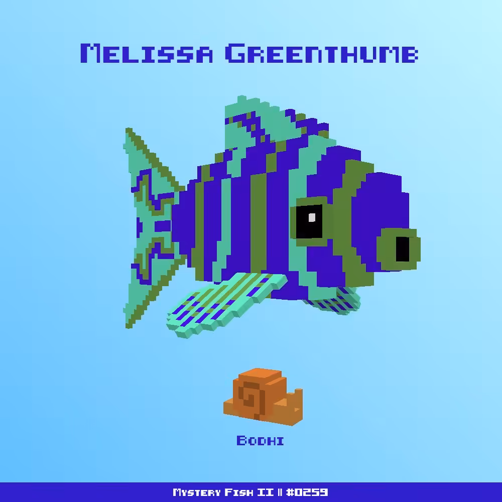 Melissa Greenthumb :: Mystery Fish 0259/1000