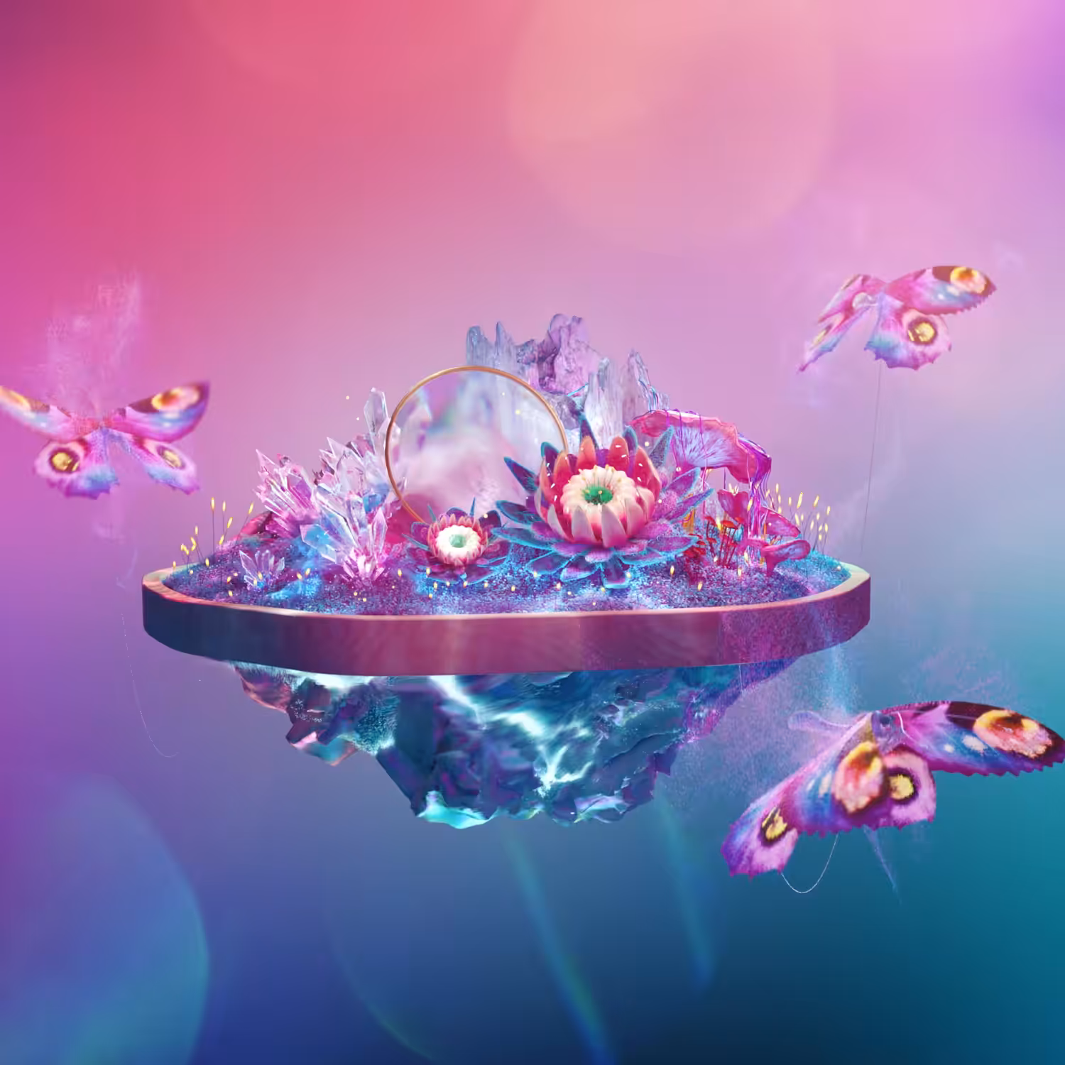 Little Bio-luminescent World