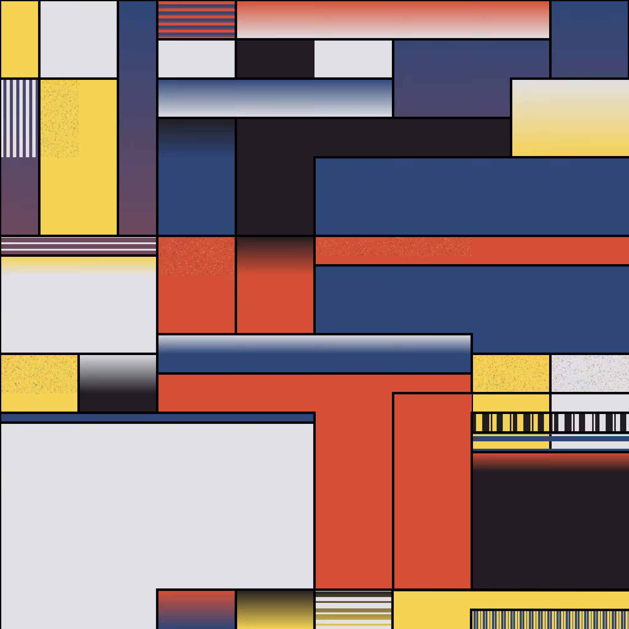 Agricultural Landscapes - Mondrian Edition #24