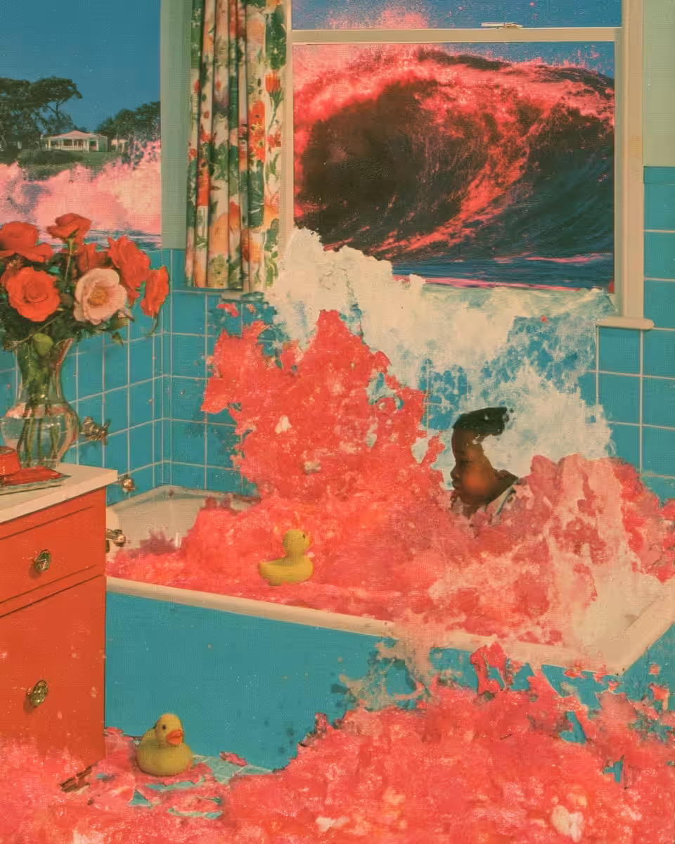 boy in bath