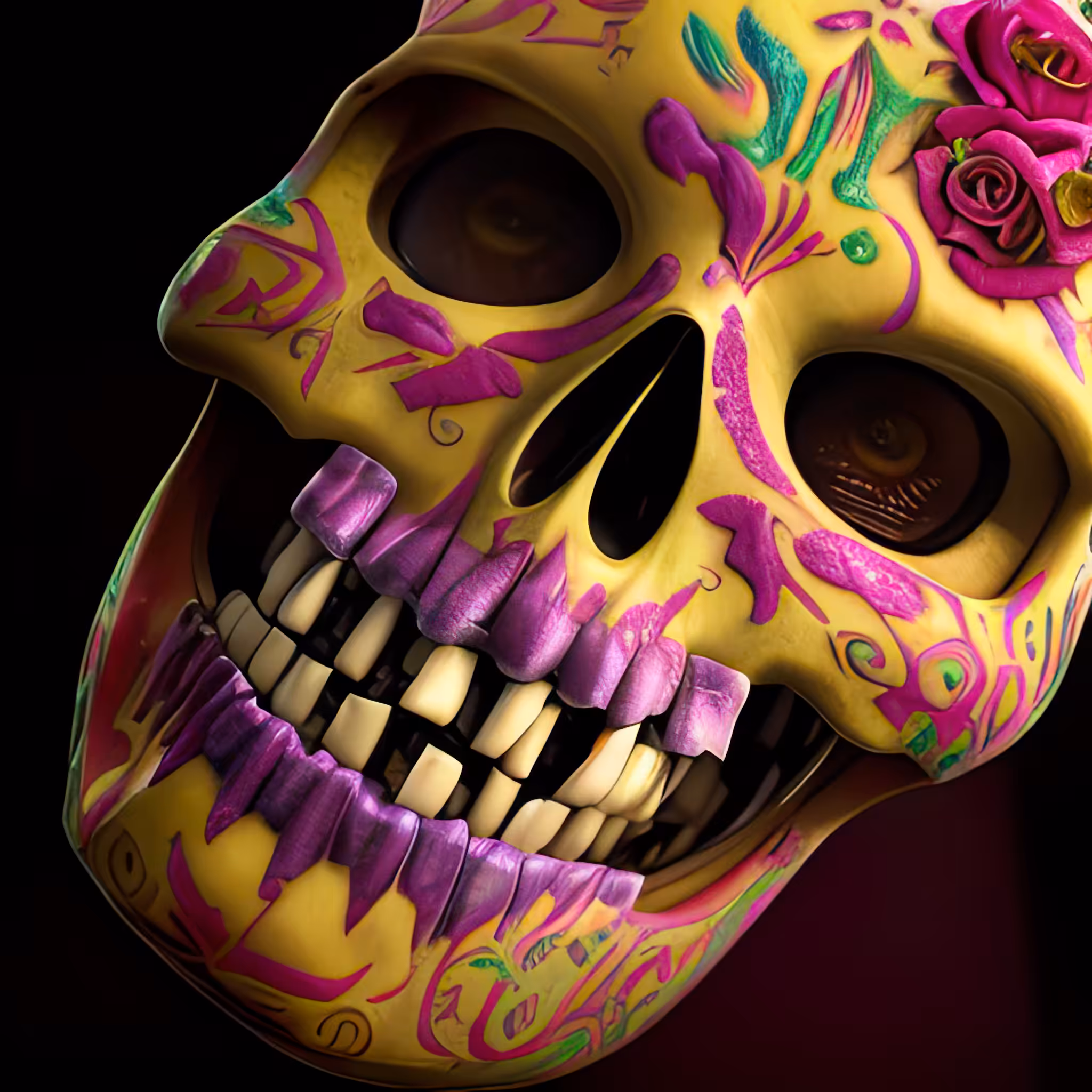 Head Case - A Color Study: Head Case #56