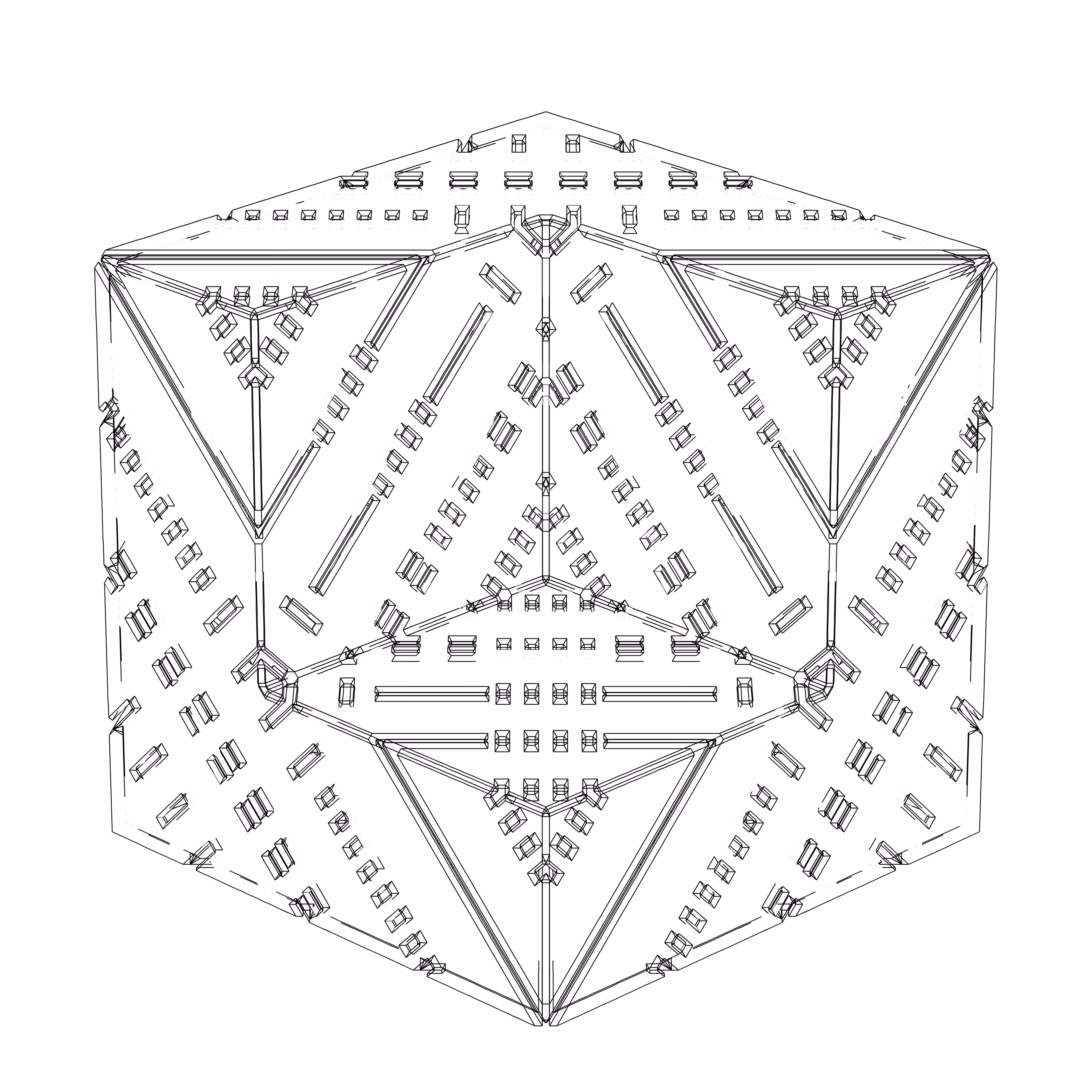 LL21 Alien Art Cube #251