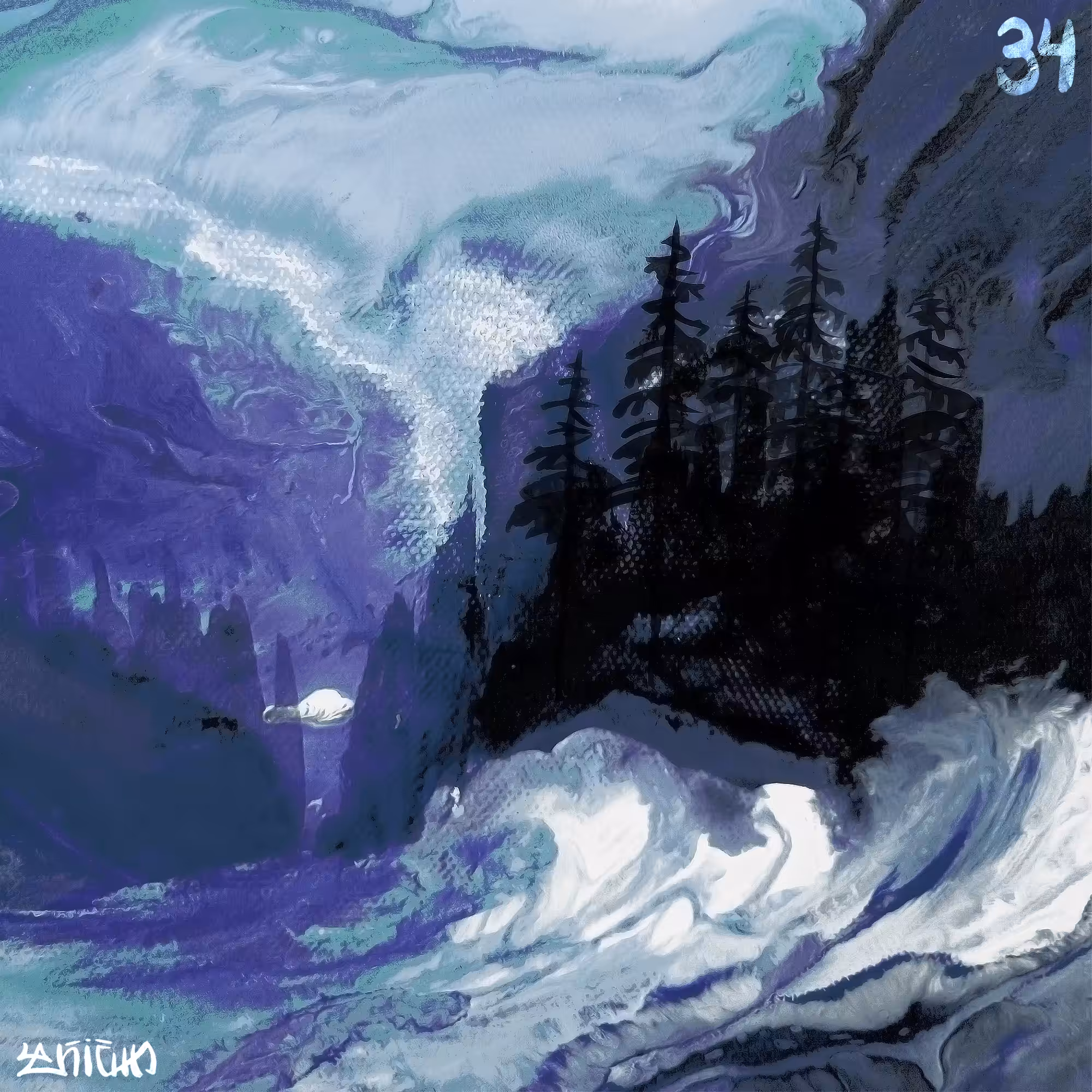 Fluidscape №34