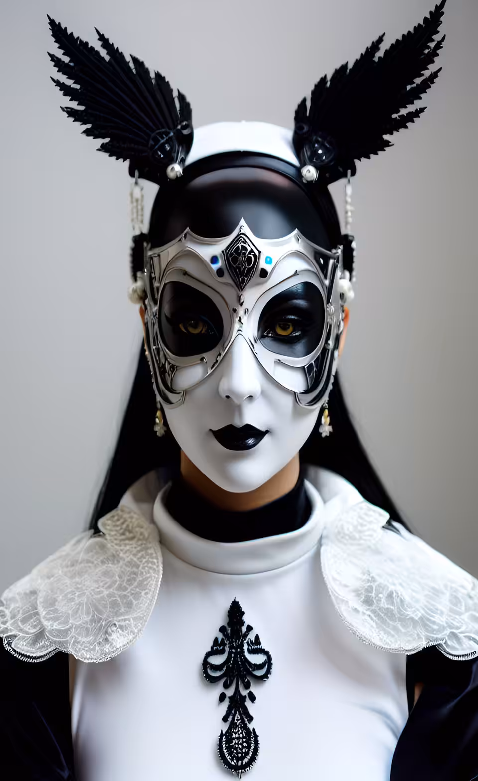 Fashion art gallery: Black and White style #73