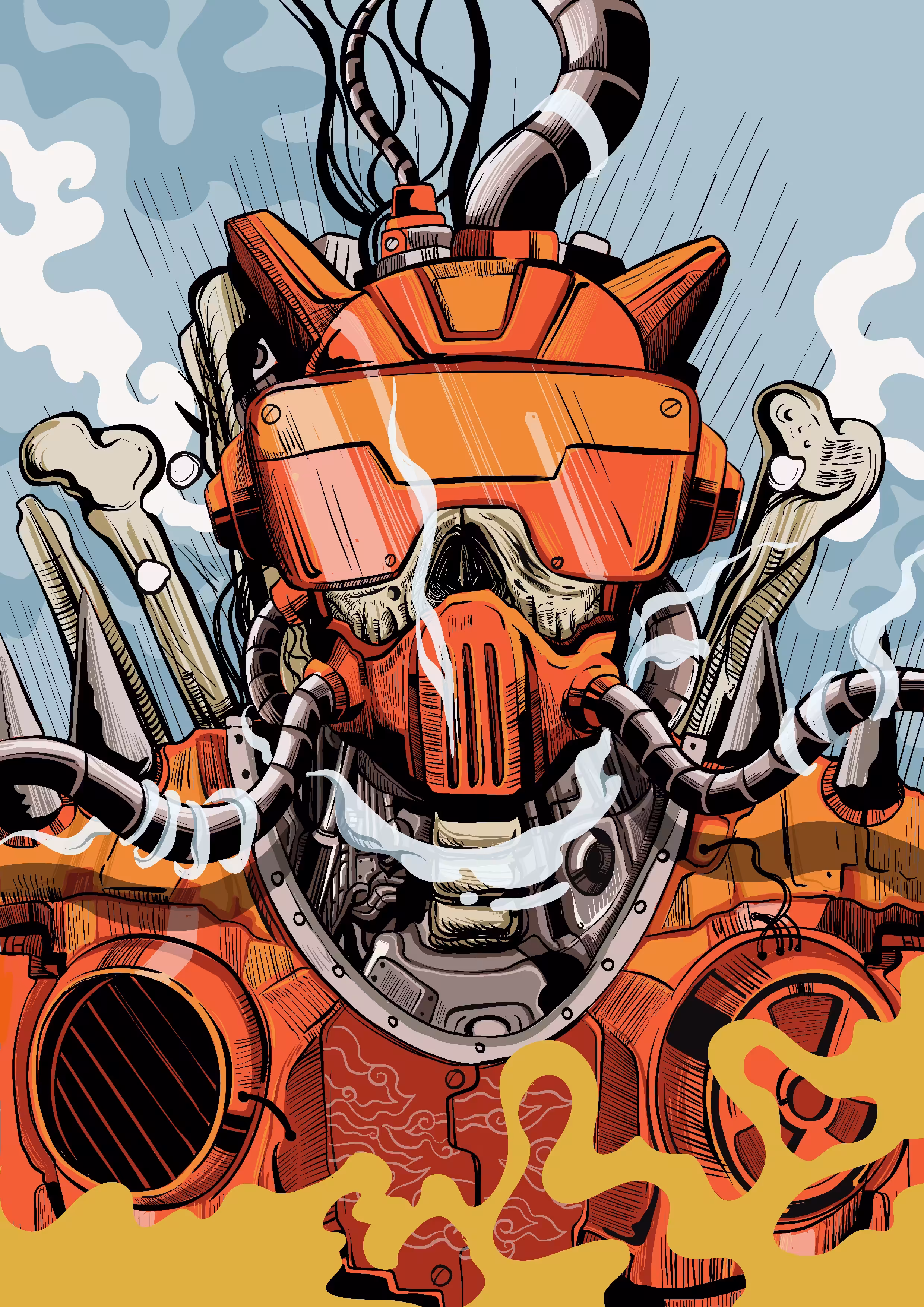 RockSkull Mecha v3
