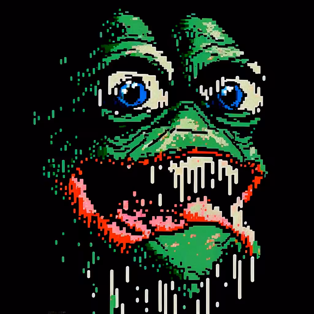 Zombie digital pepe