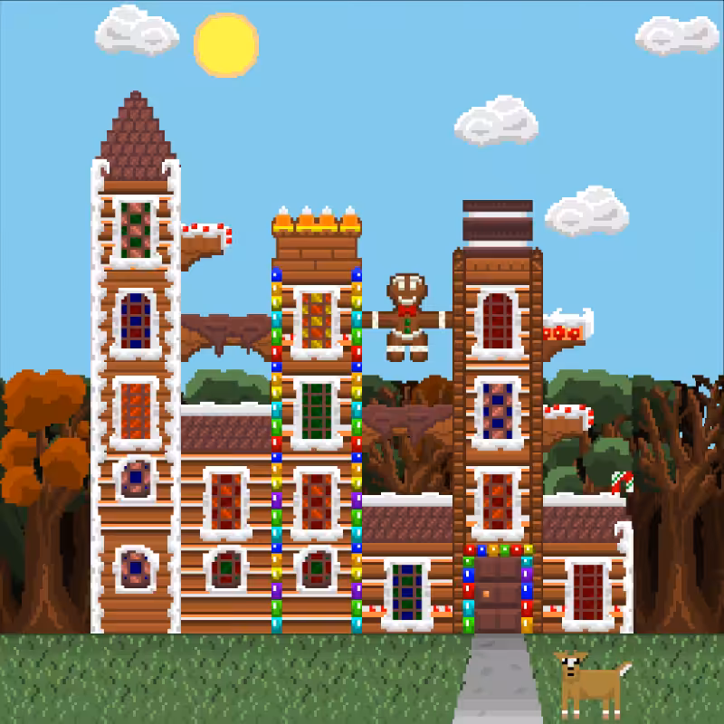 2D Mansion Candy House #77
