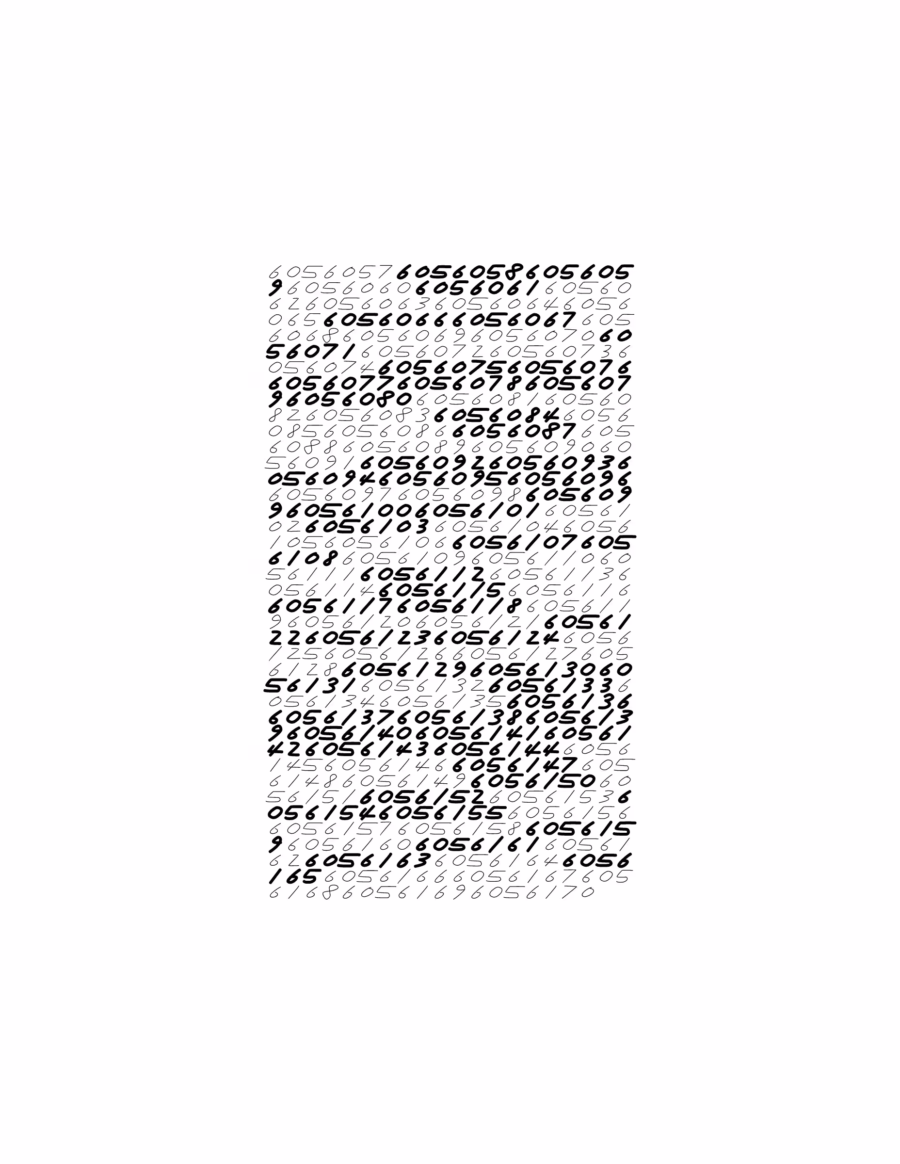 Endless (5,607,250 to Infinity) #1489