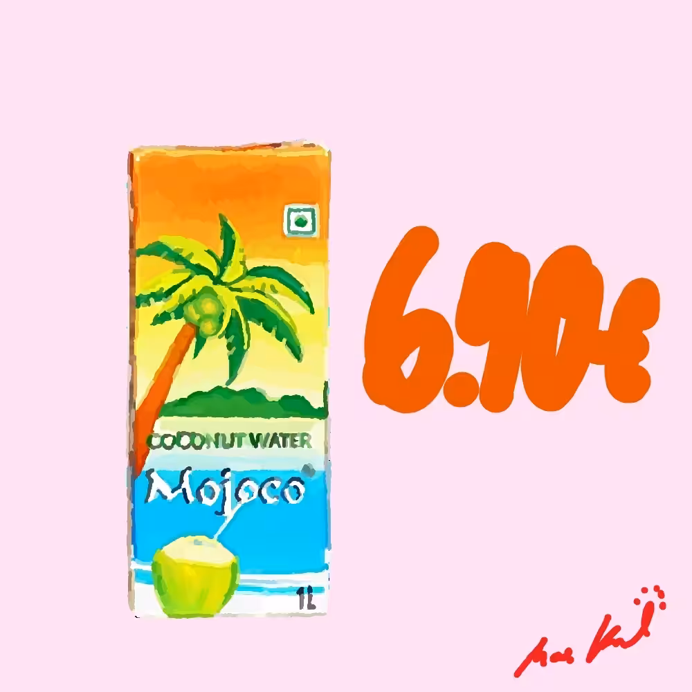 MOJOCO Tender Coconut Water, 1 l