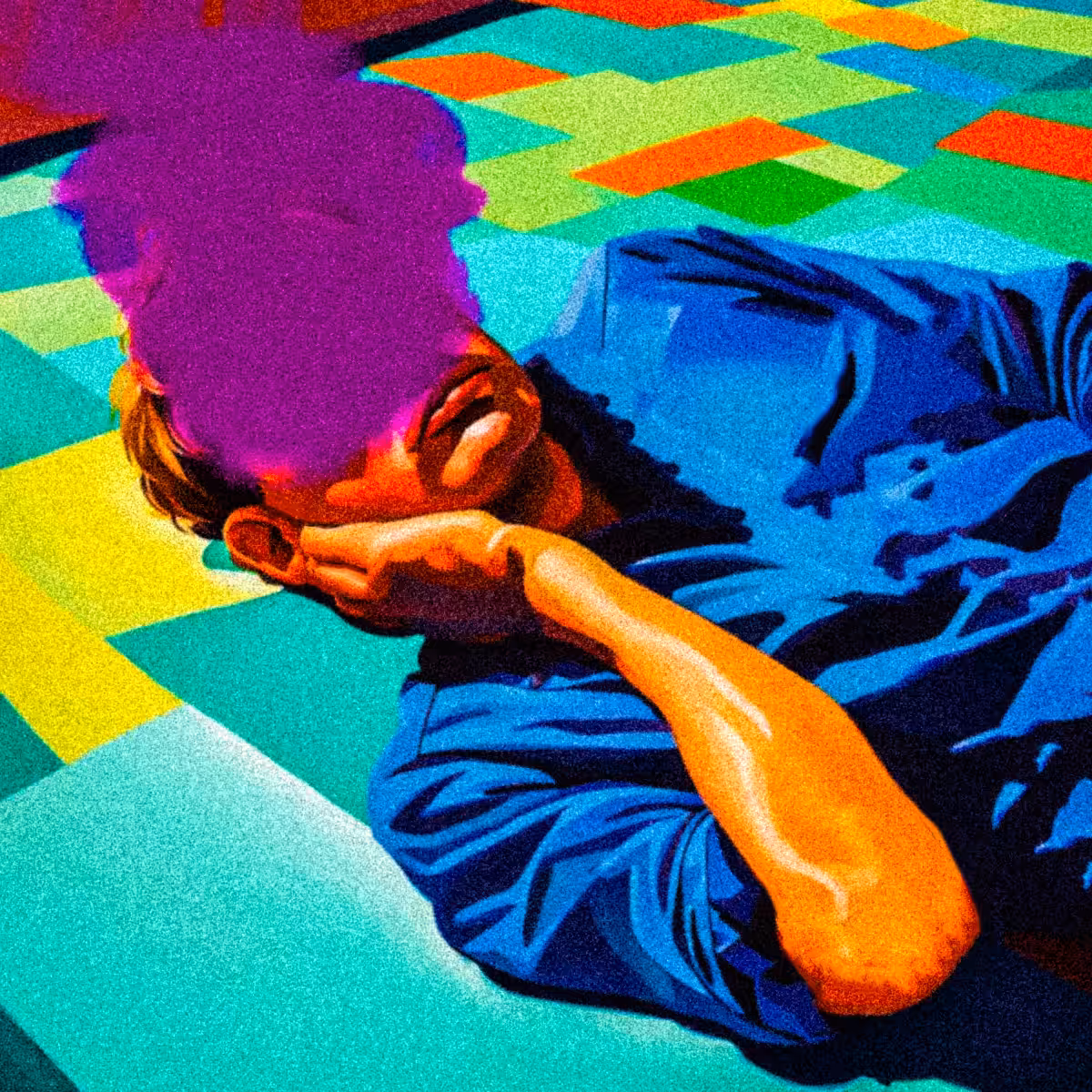 The kitchen floor