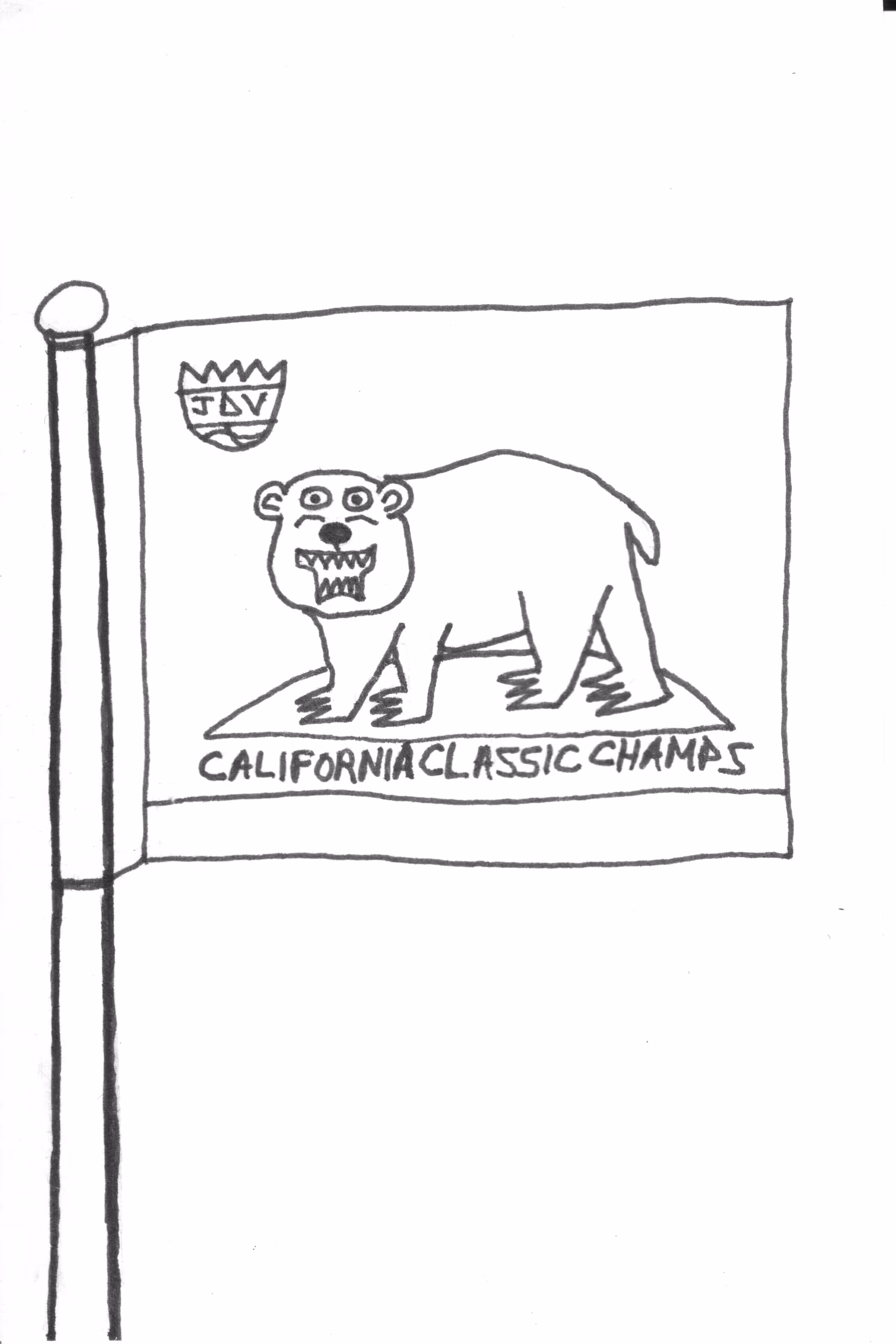 JDV Episode Art: JDV episode art #115 - California flag