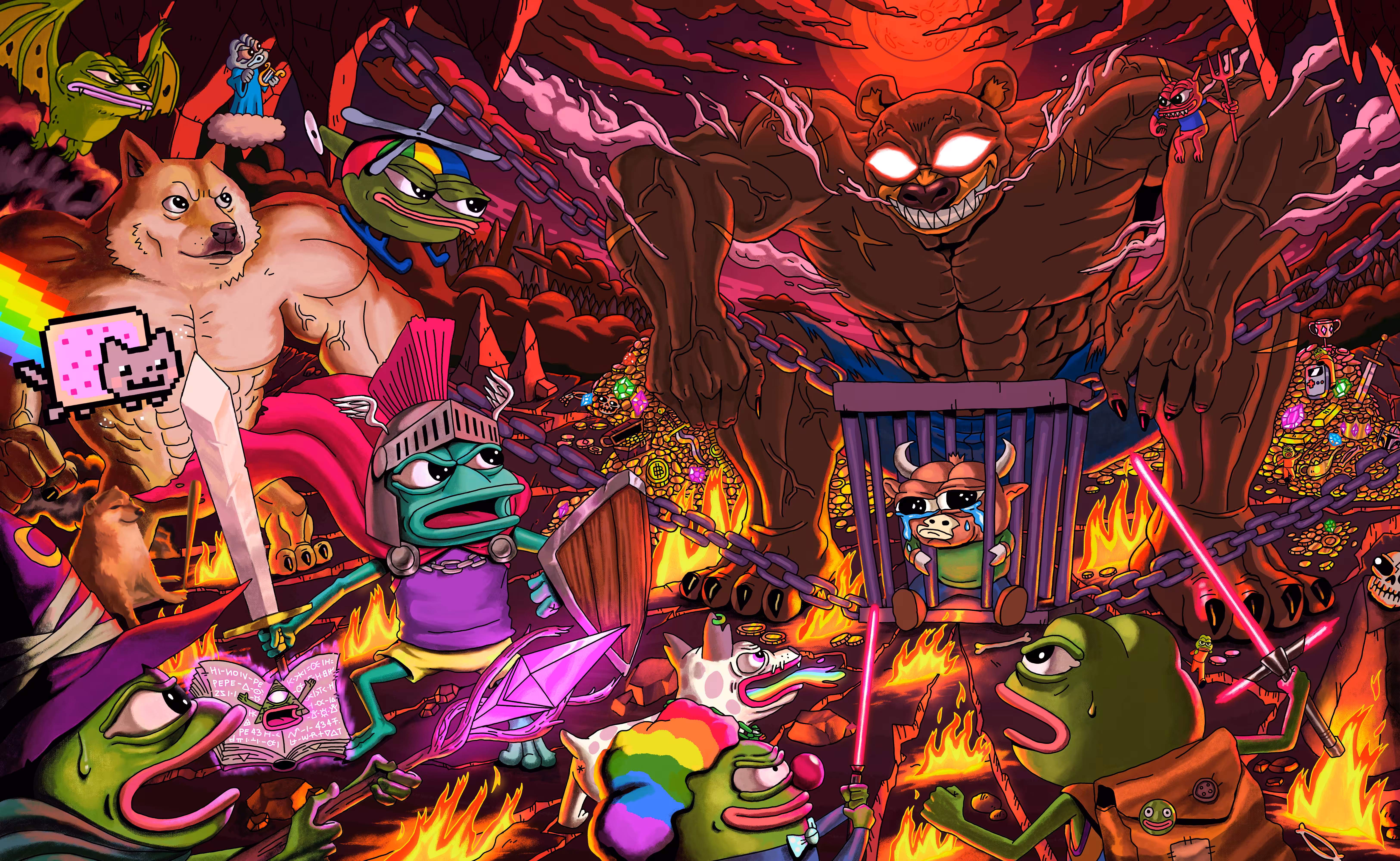 Pepe Bearish War