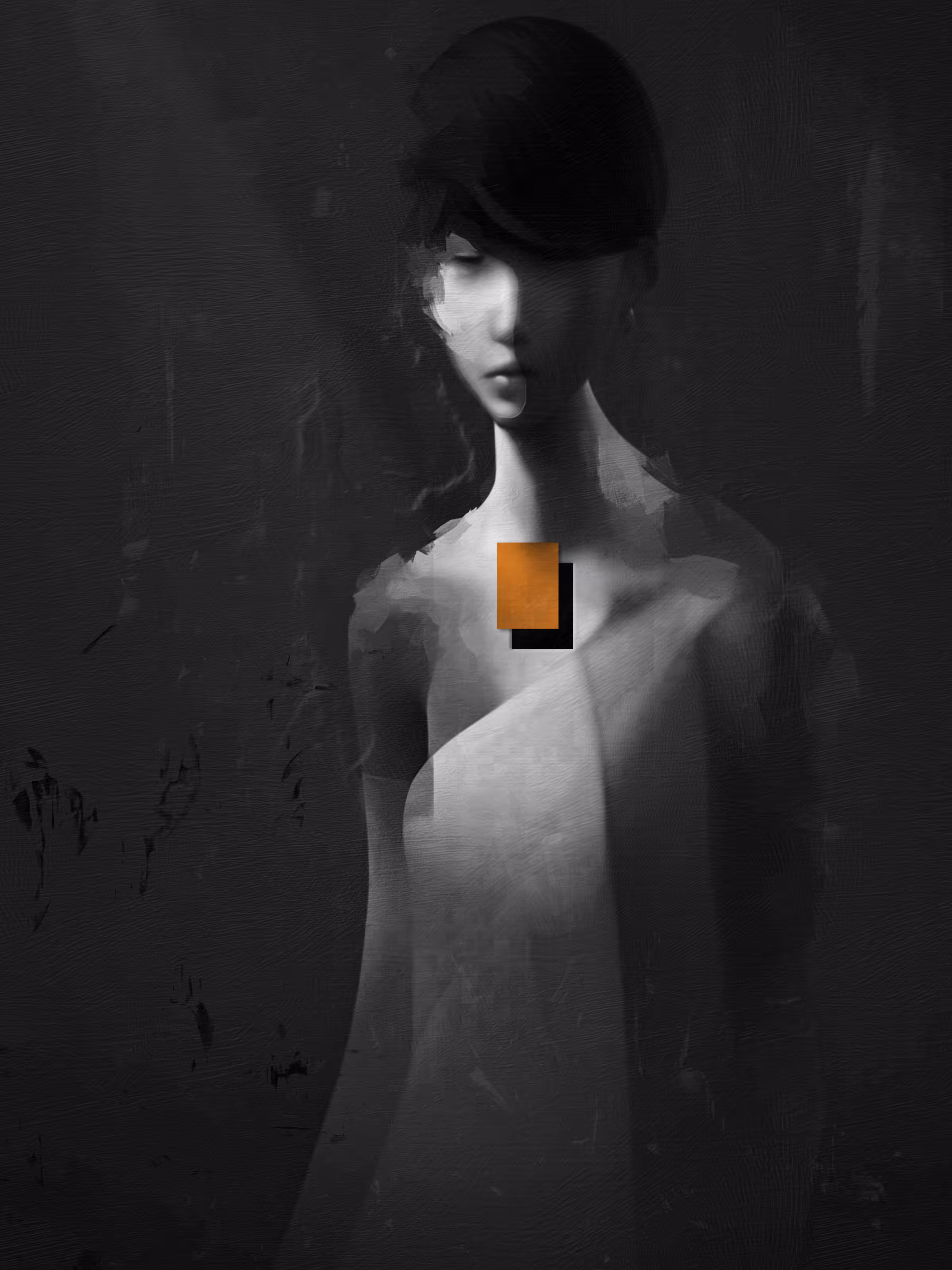 Melancholy increases the pain of your absence