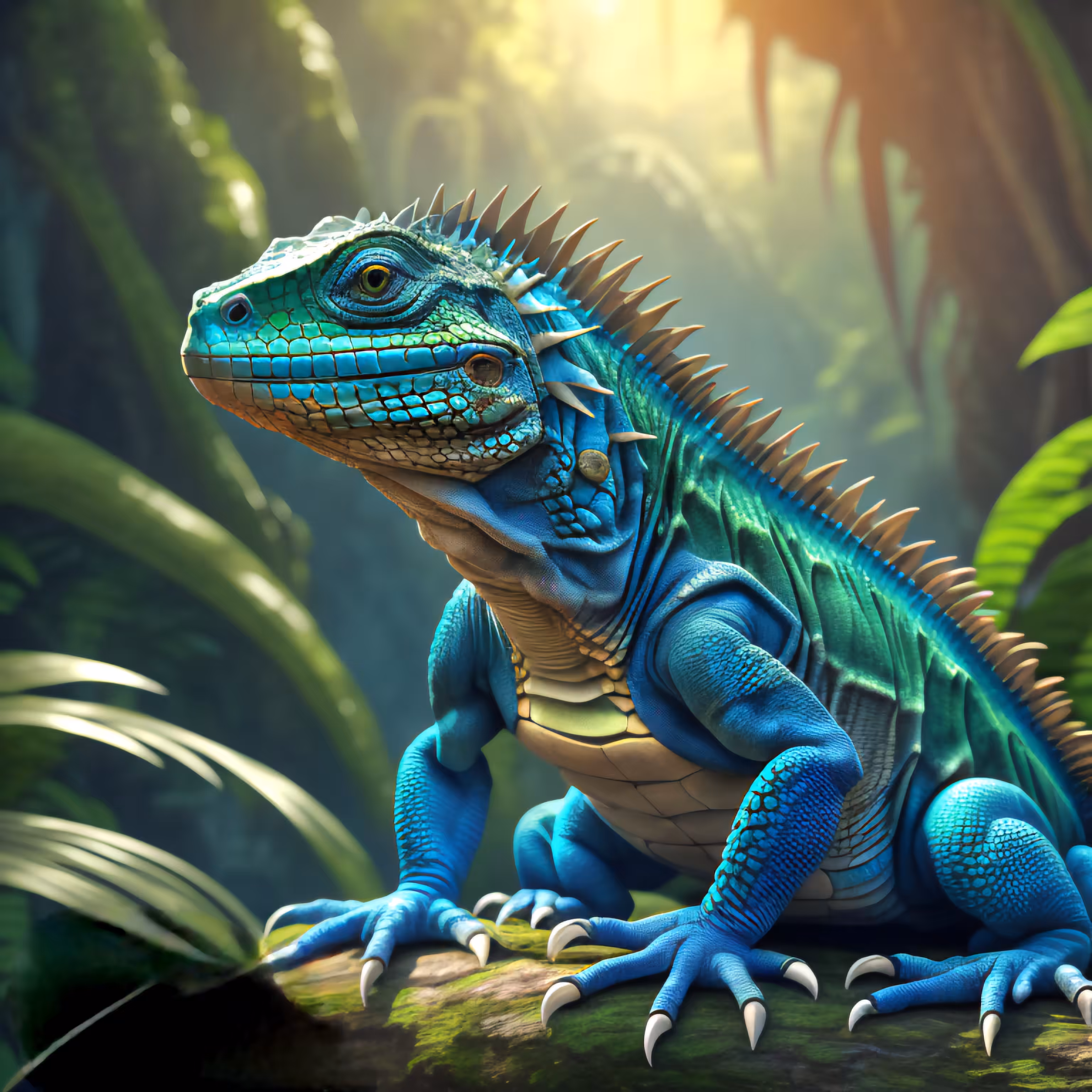 Igui : The Serious Iguana
