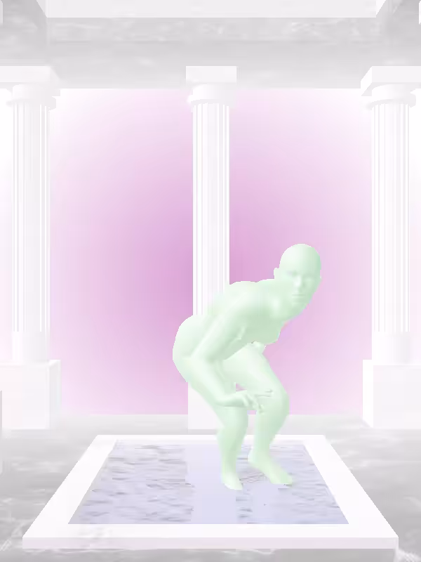 HeavenComputer: The Sneaky Normie Green Woman #5972