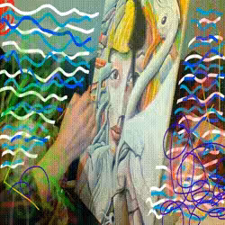 Me painting