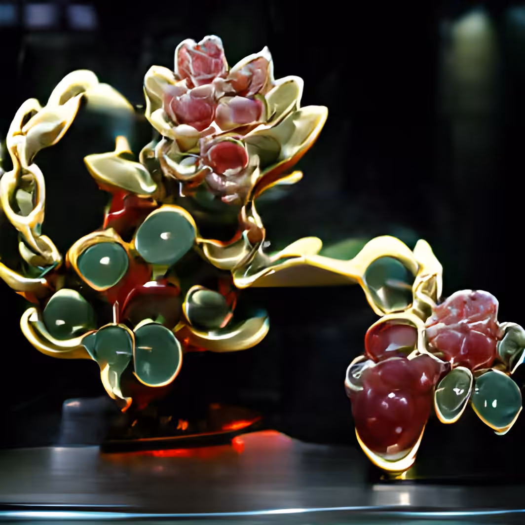 Gold&Jade Ruyi