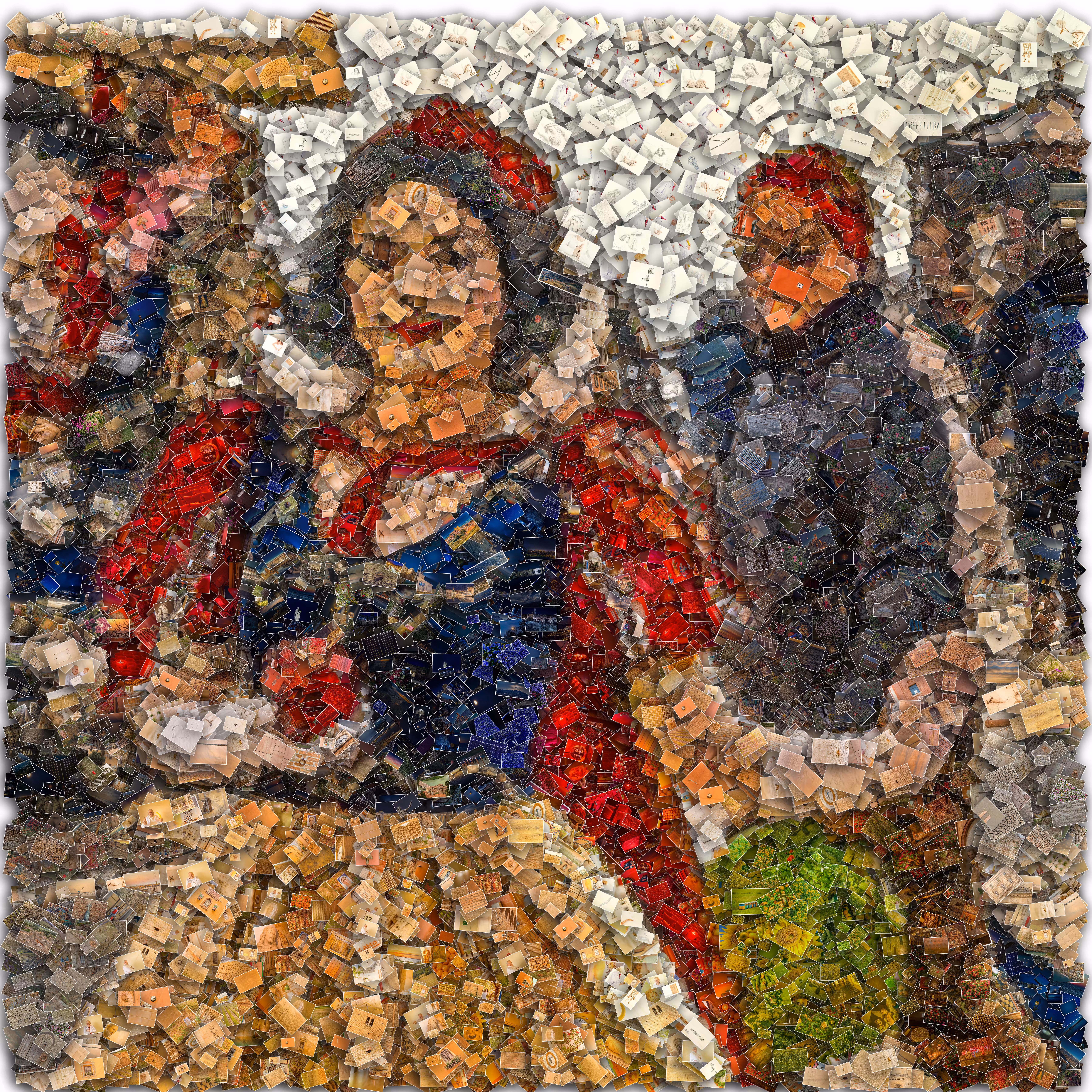 Freeform Mosaic: Snow White in Venice