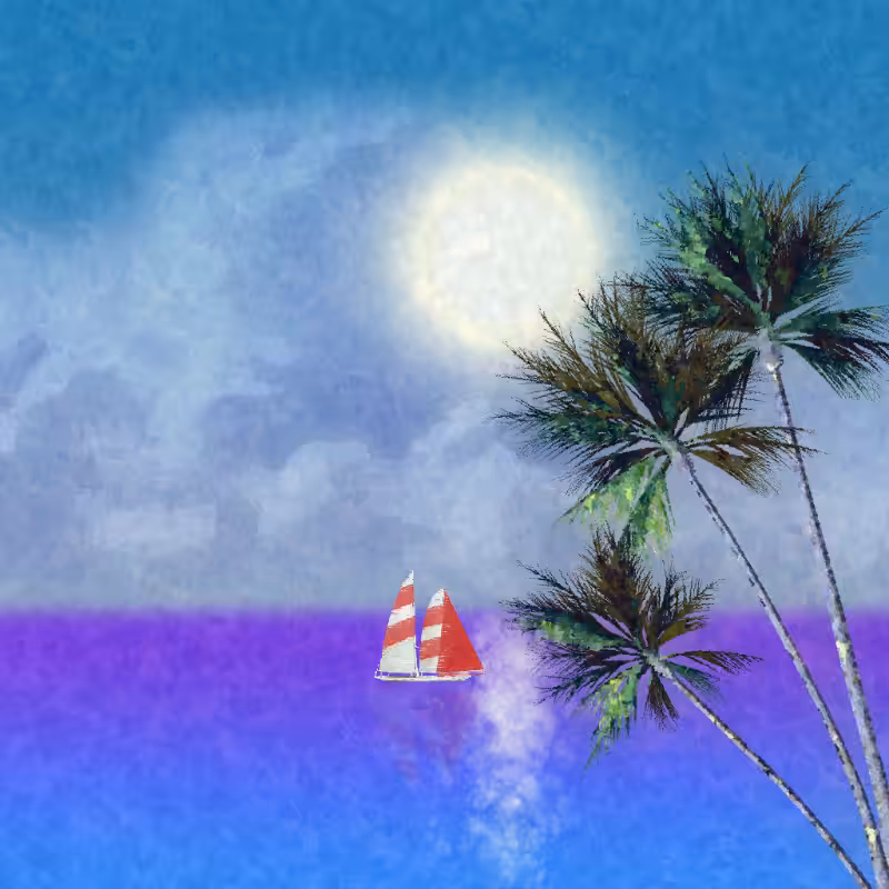 Pastel Island #62
