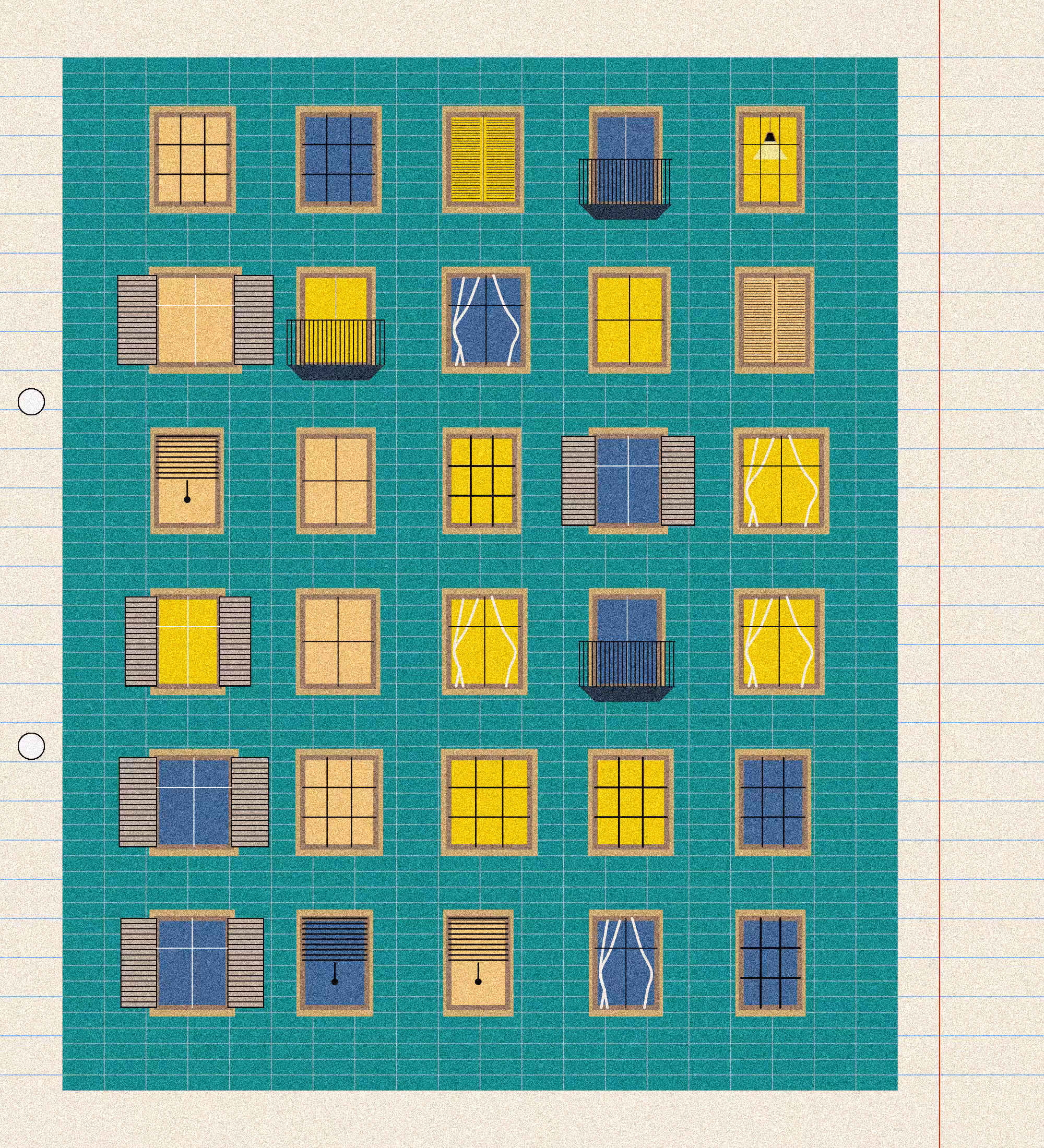 sketchbook page 9: windows #31