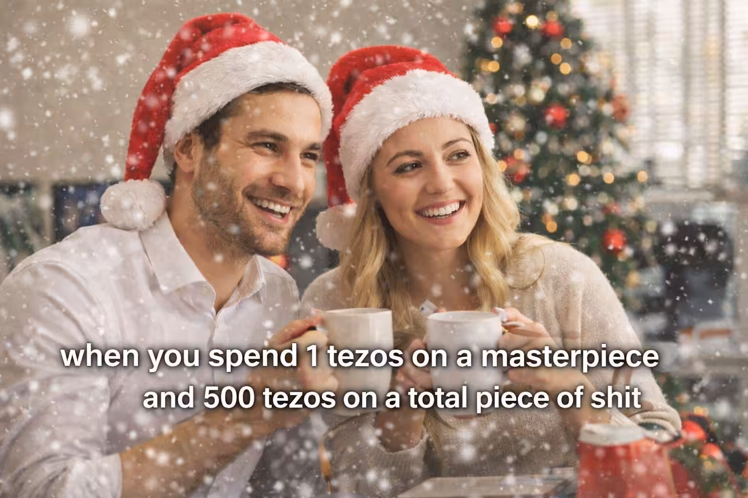when you spend 1 tezos on a masterpiece