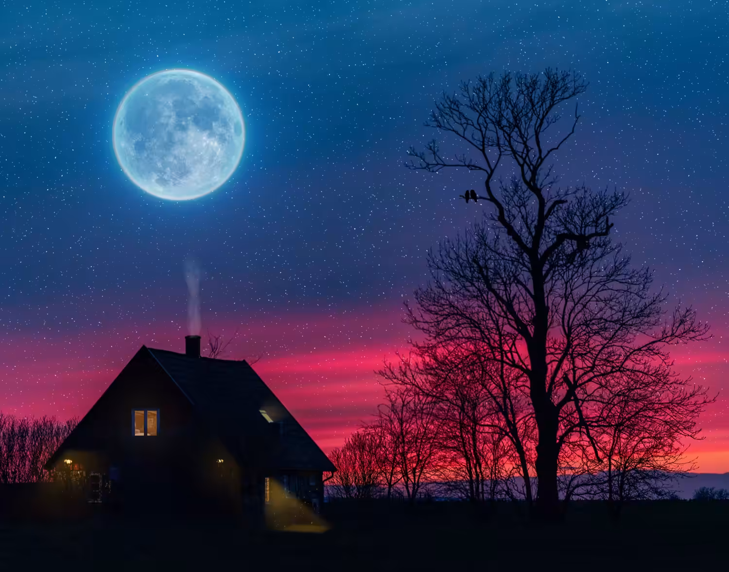 Twilight night