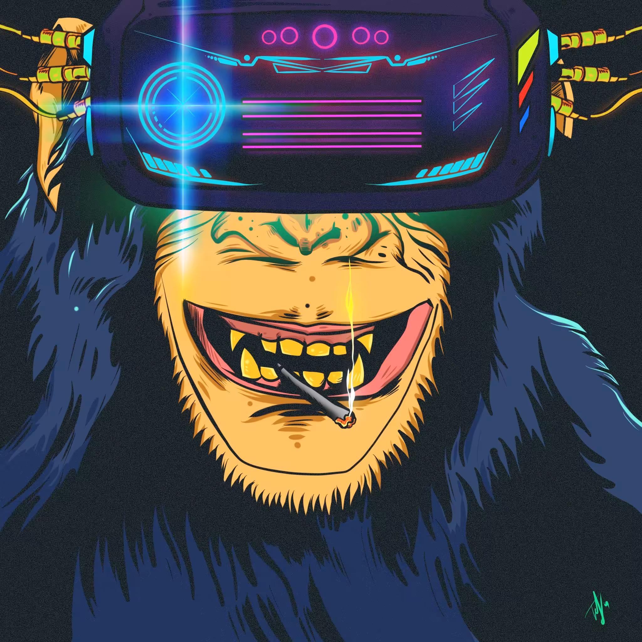 PSYCHEDELIC APE
