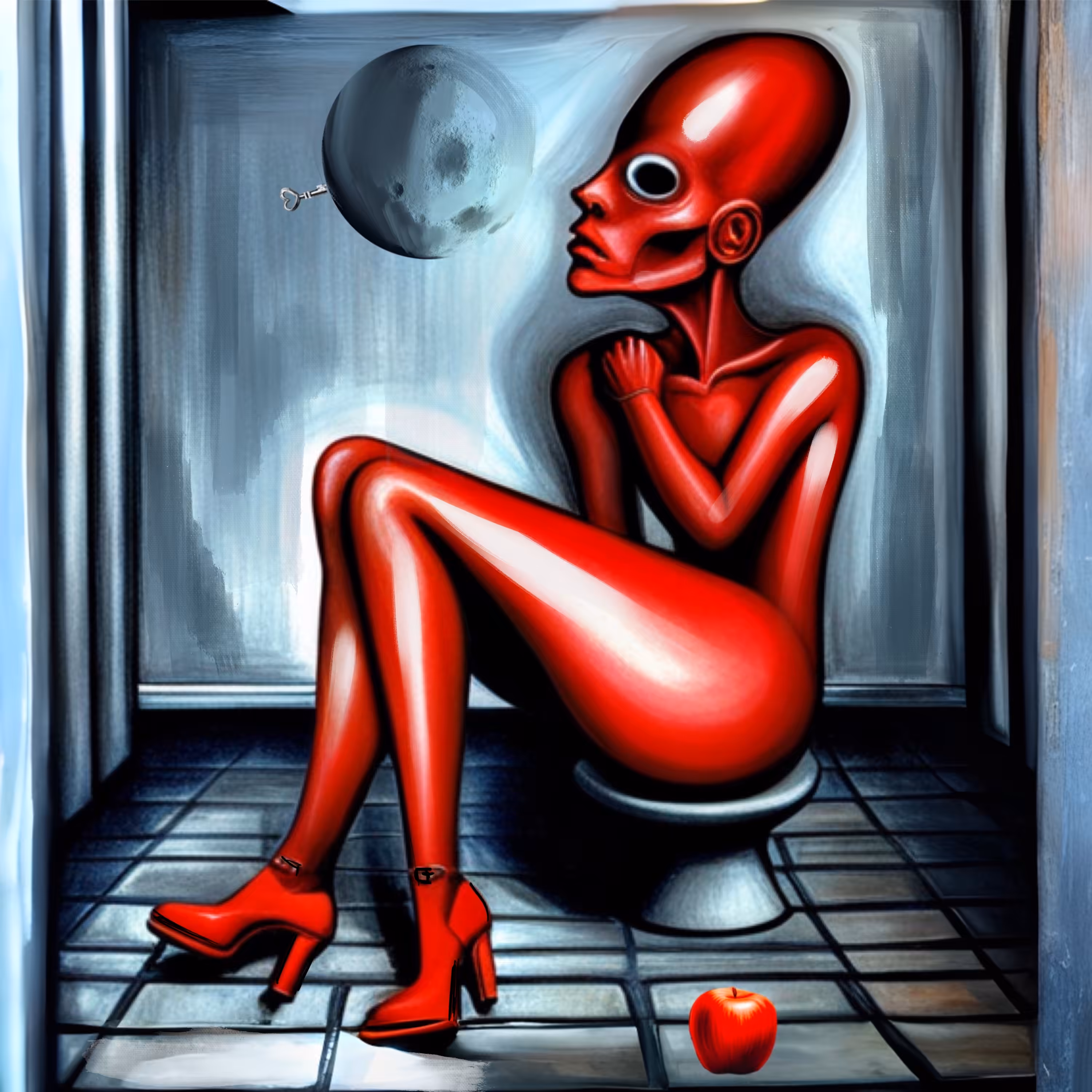 Lady in Red