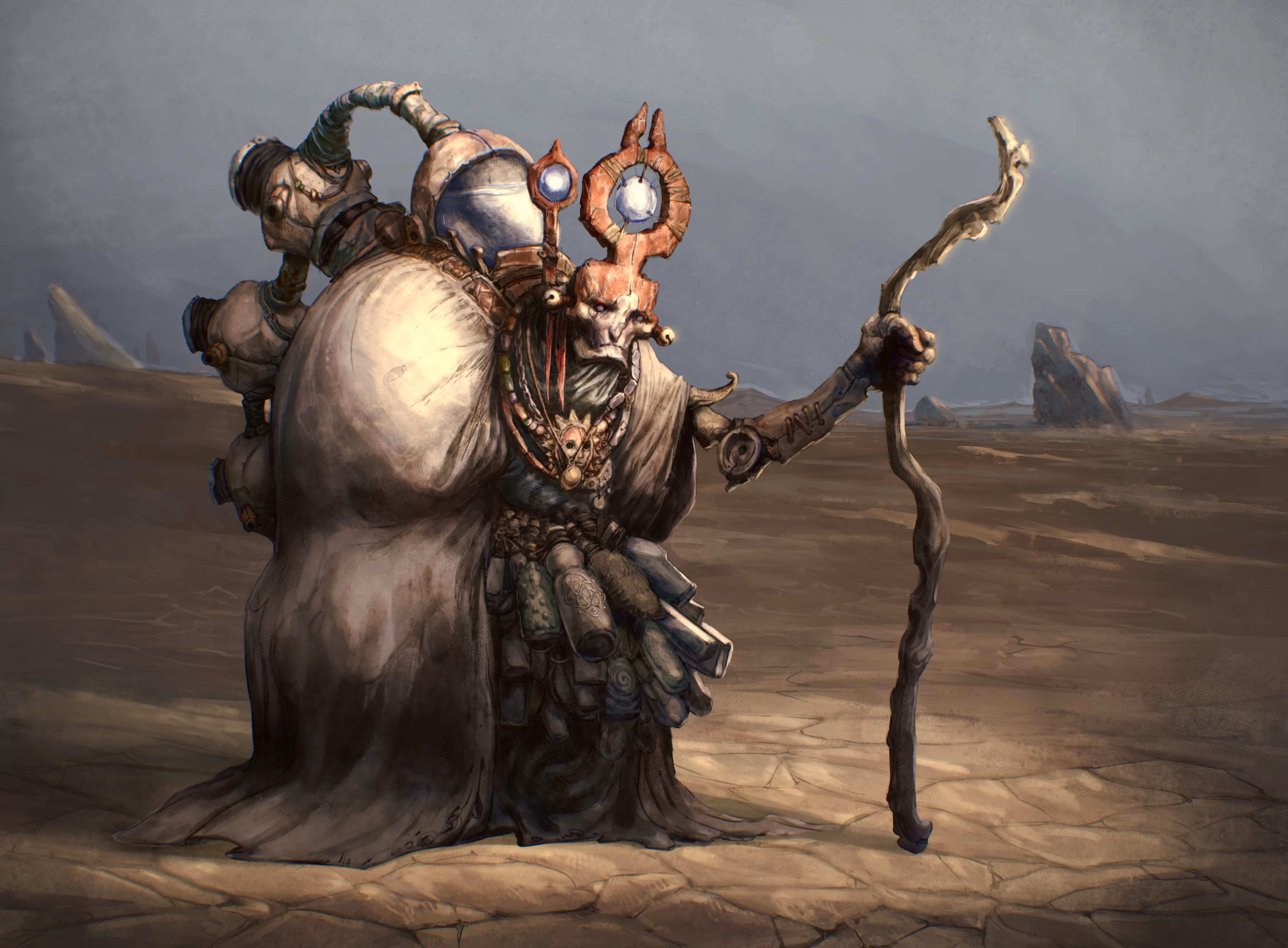 Sun Worshipping Shaman
