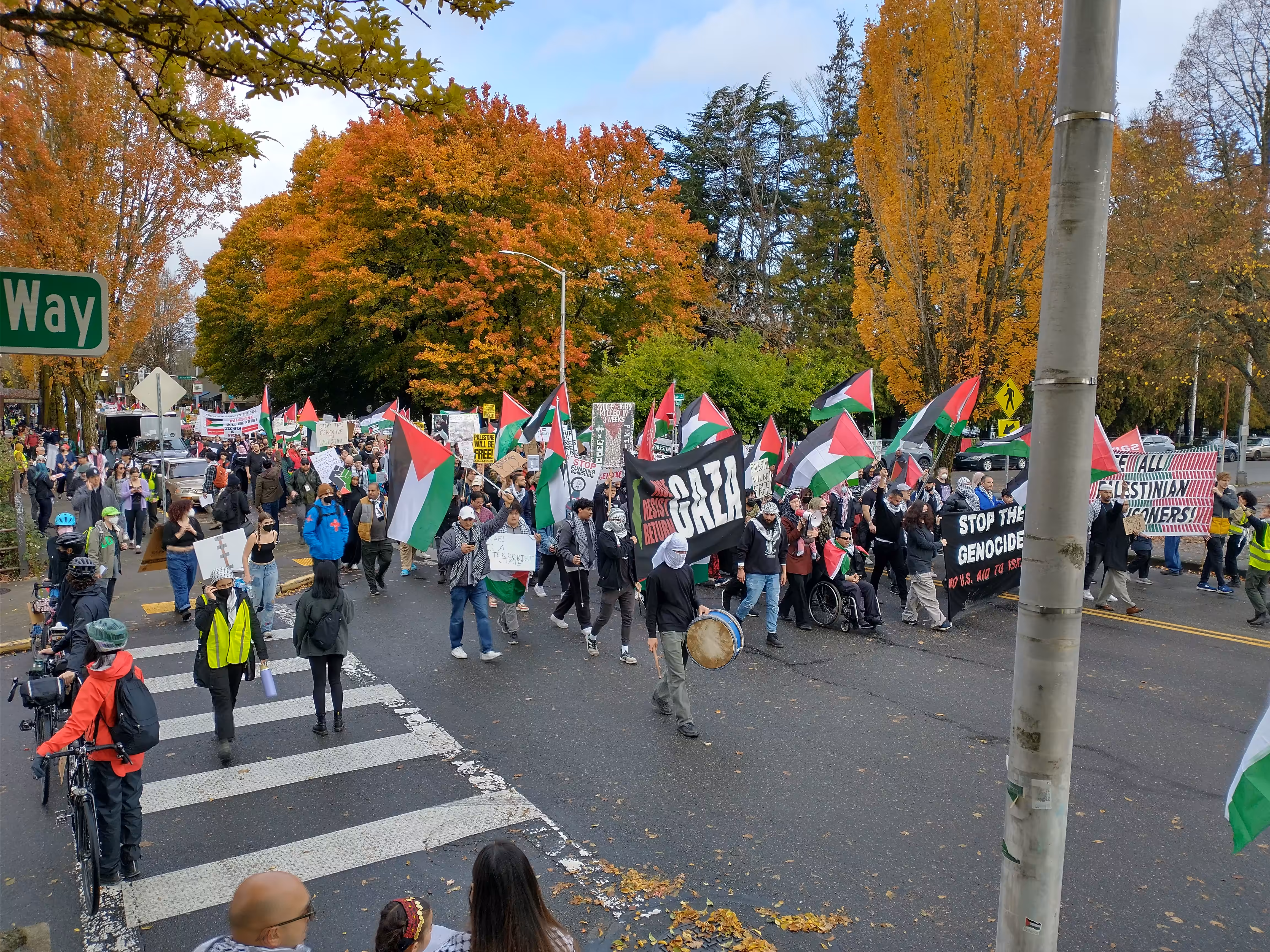 Olympia Says Free Palestine #4
