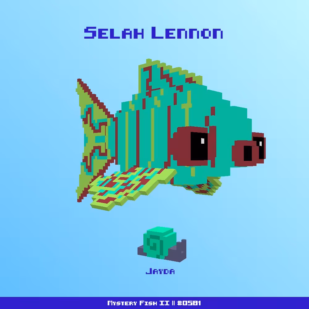 Selah Lennon :: Mystery Fish 0581/1000 