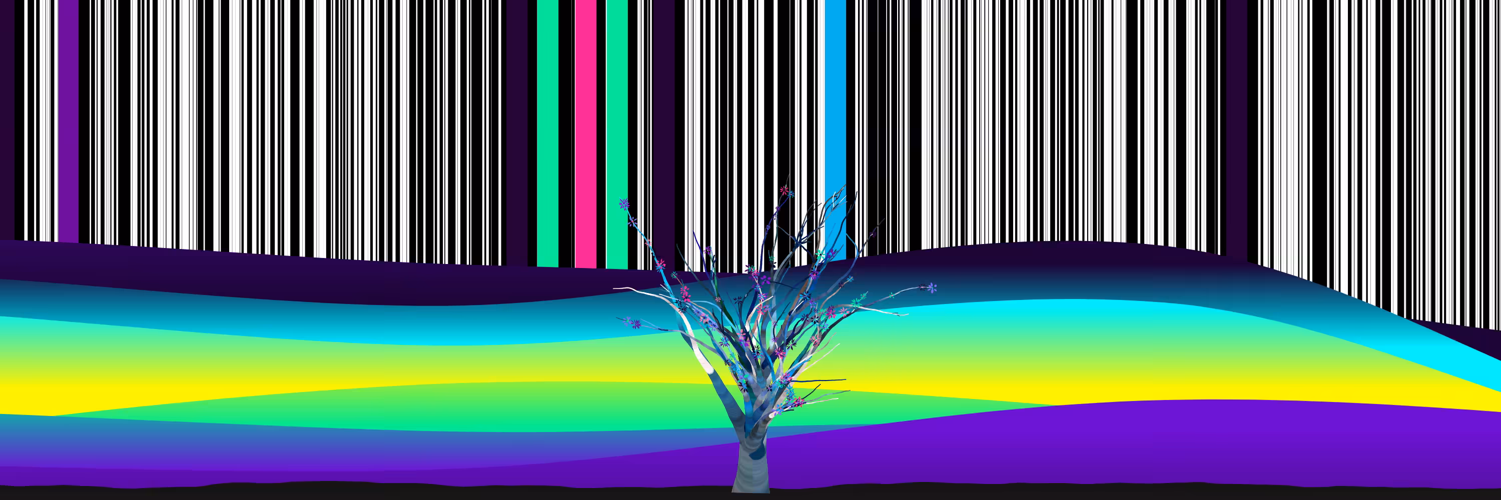 Coded Flowering Banner #014