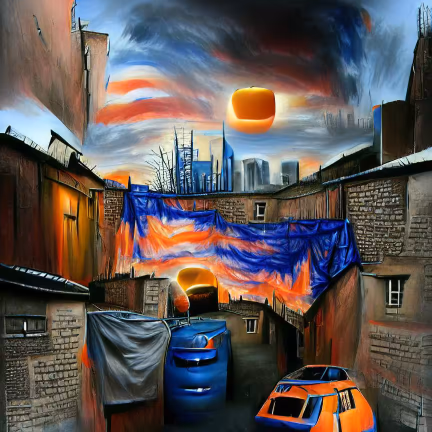 Inner City Sunset