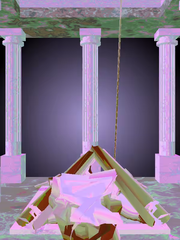 HeavenComputer: The Rising Matte Green Man #2168