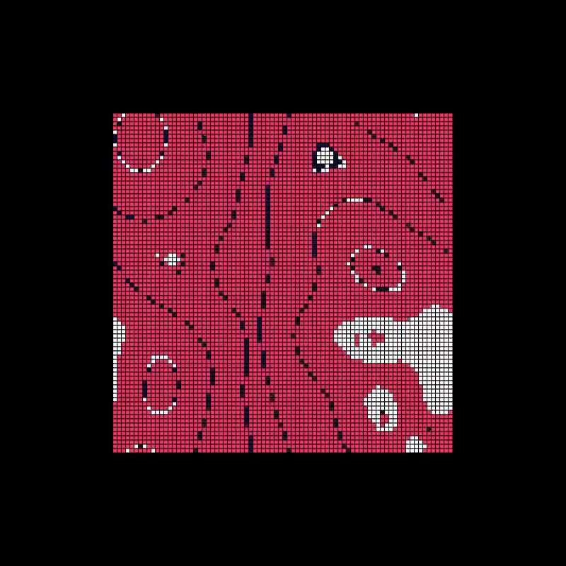 fractal memory cellular automata - FMCA #1