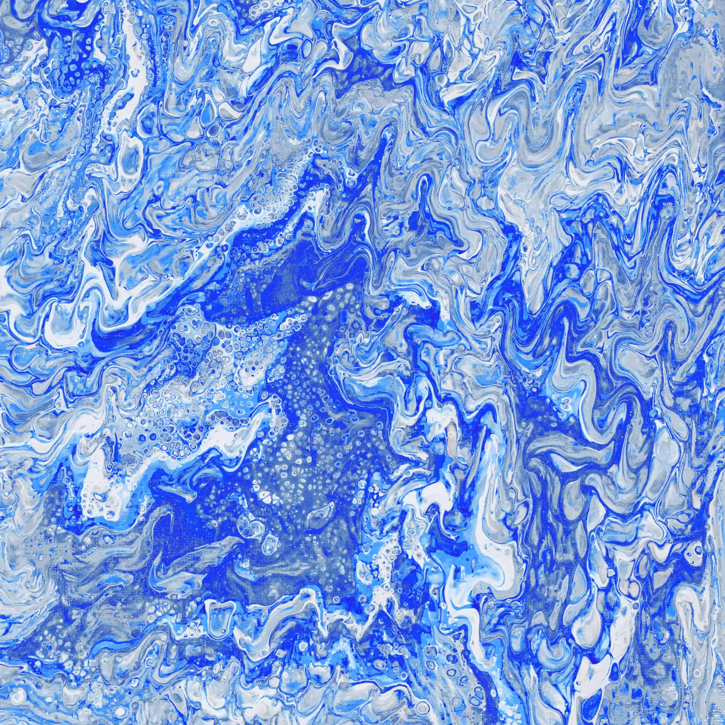 painted blue 