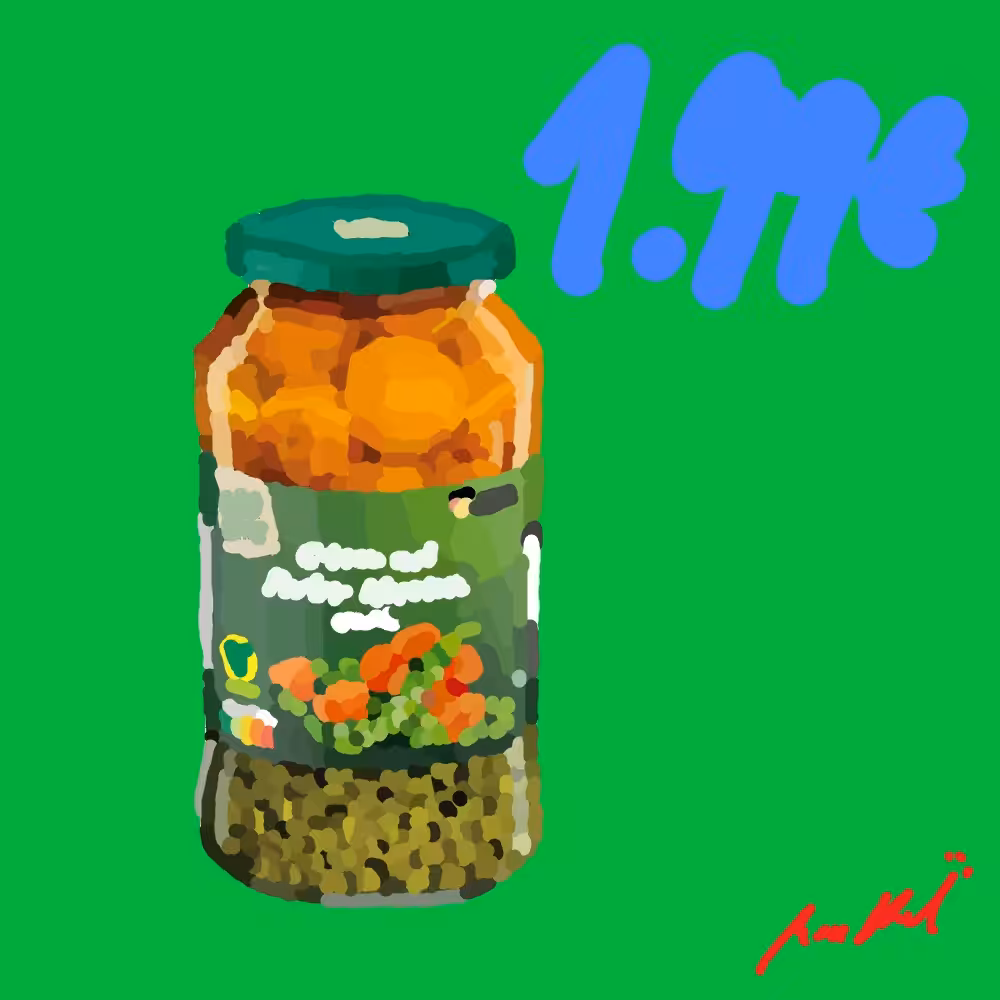 King's Crown Erbsen mit Pariser Karotten, 420g