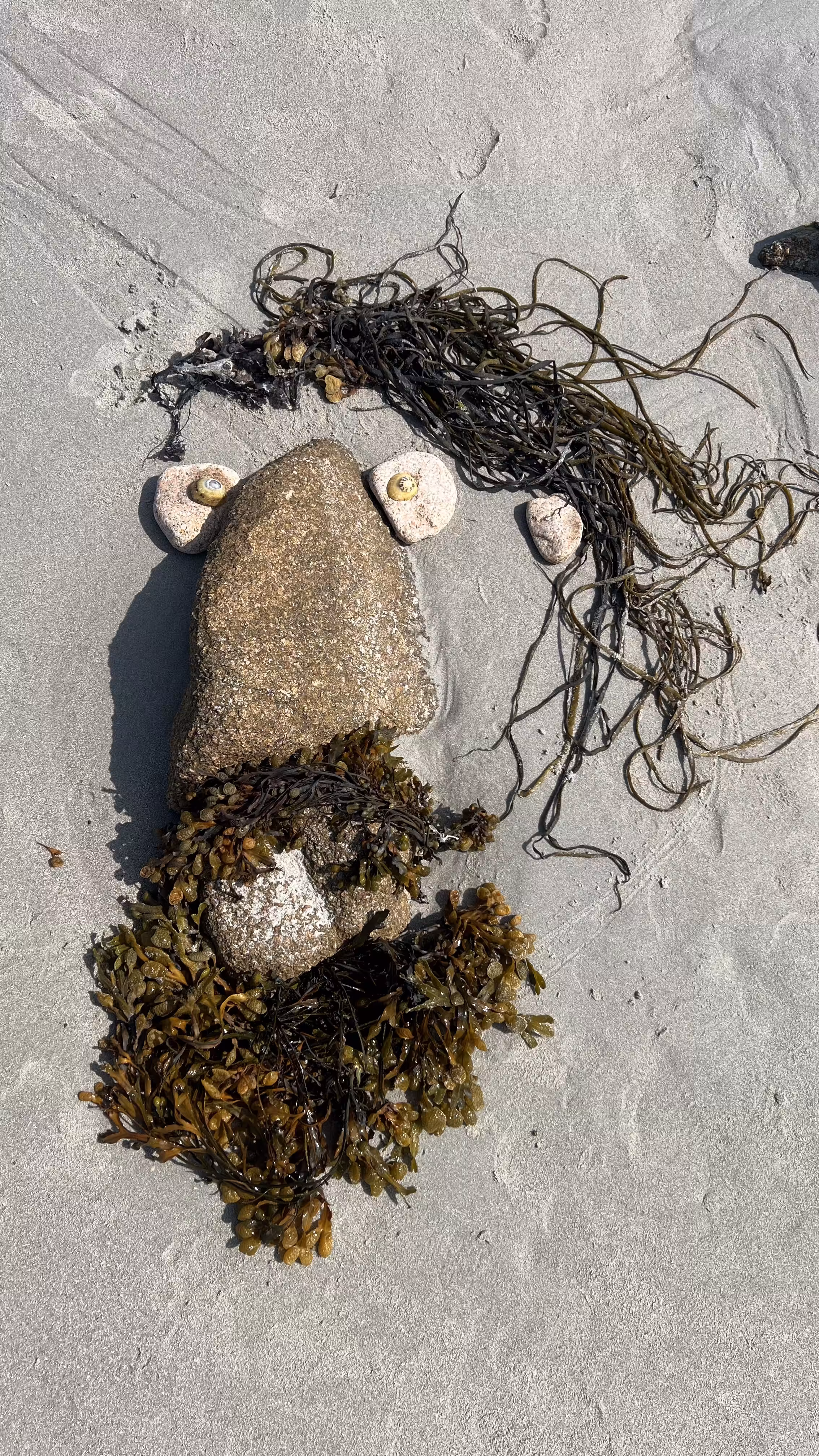 Beach Self Portrait