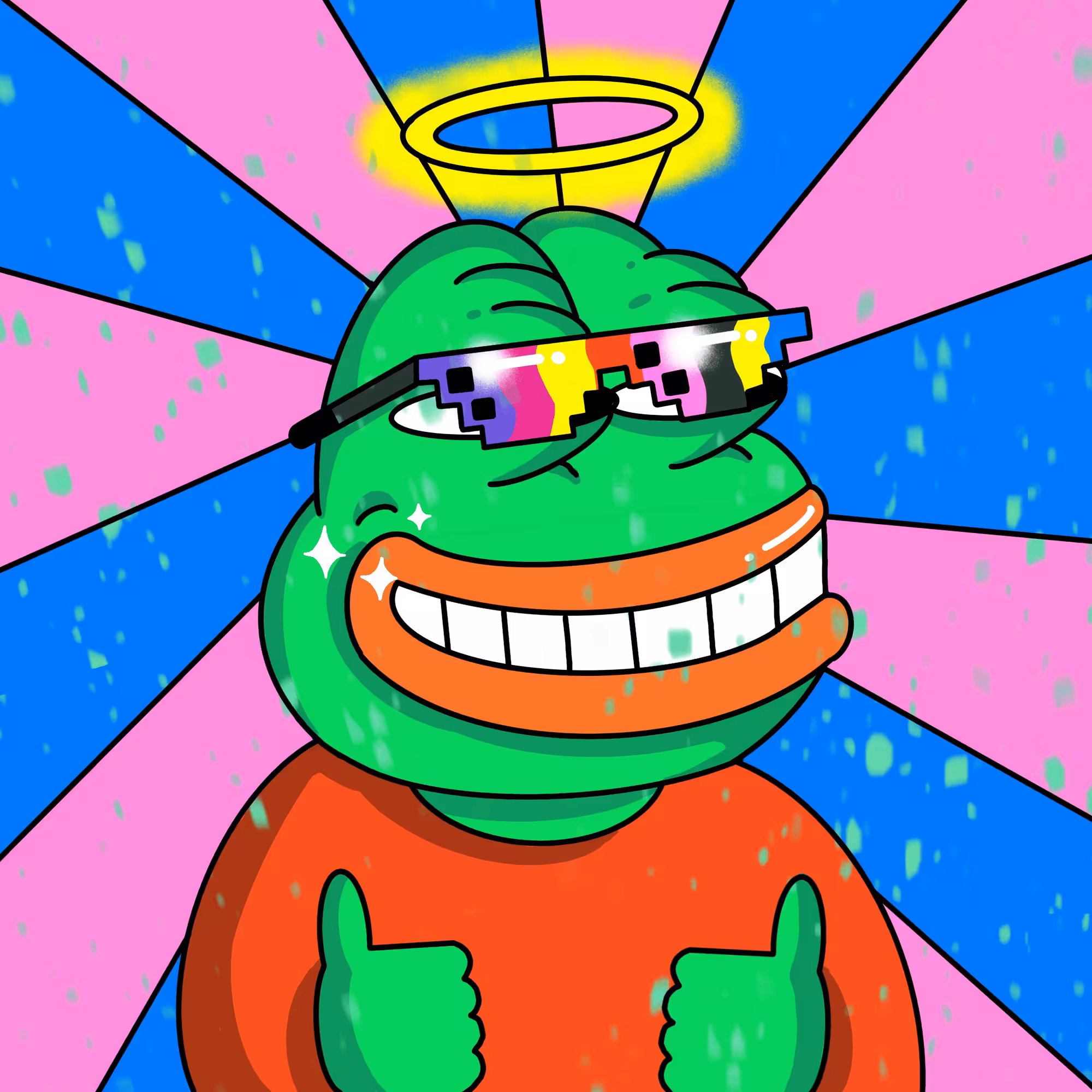 01 Pepe wearing glasses