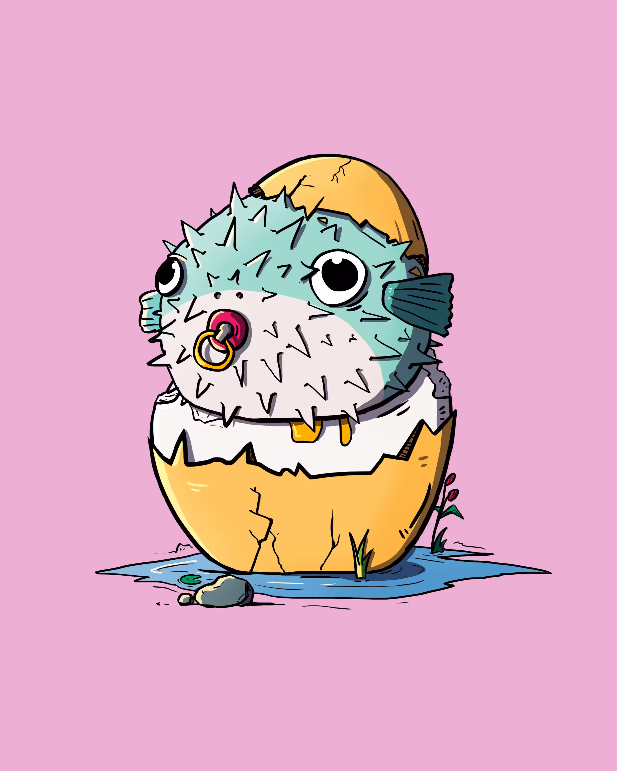 World_egg Story: egg-puffer_fish