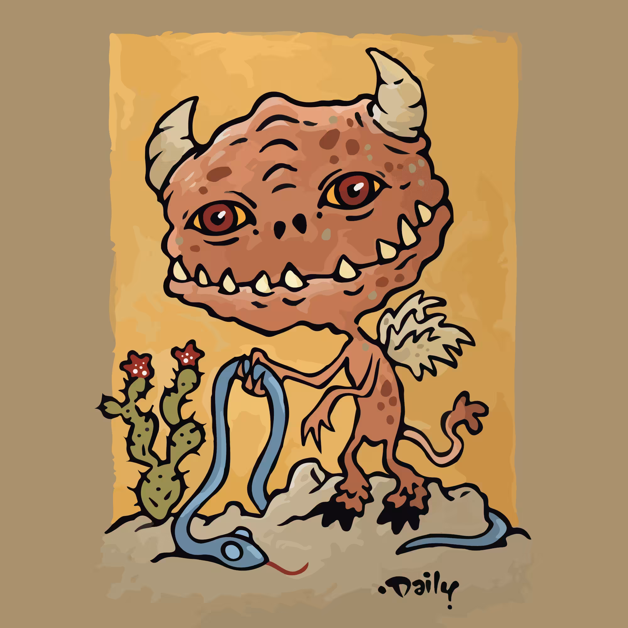 Terra Cotta Desert Demon