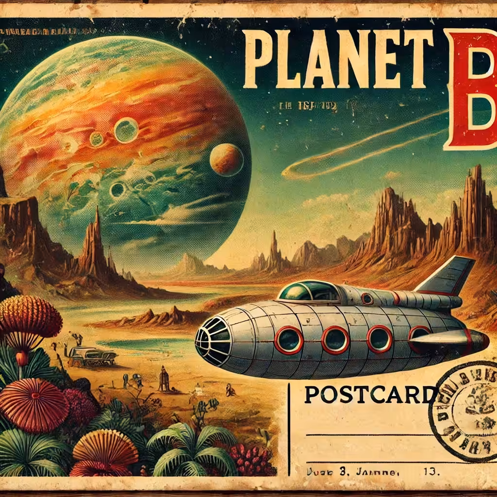Post card #3 from Planet B